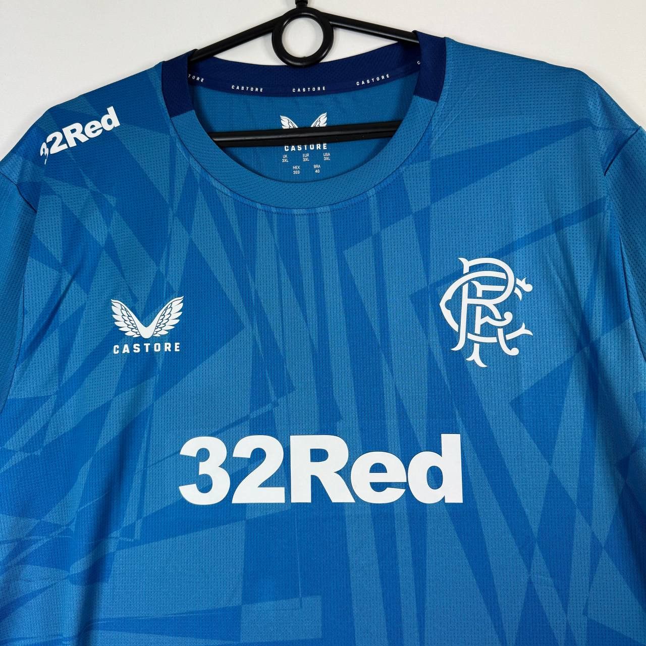Other Castore Rangers FC Away 32Red Football Shirt Mens Size 3XL Size US XXL / EU 58 / 5 - 2 Thumbnail