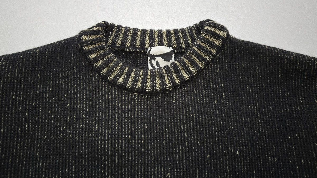GR10K Black/Lime ‘Aimless Compact Knit’ Sweater Size US M / EU 48-50 / 2 - 5 Thumbnail