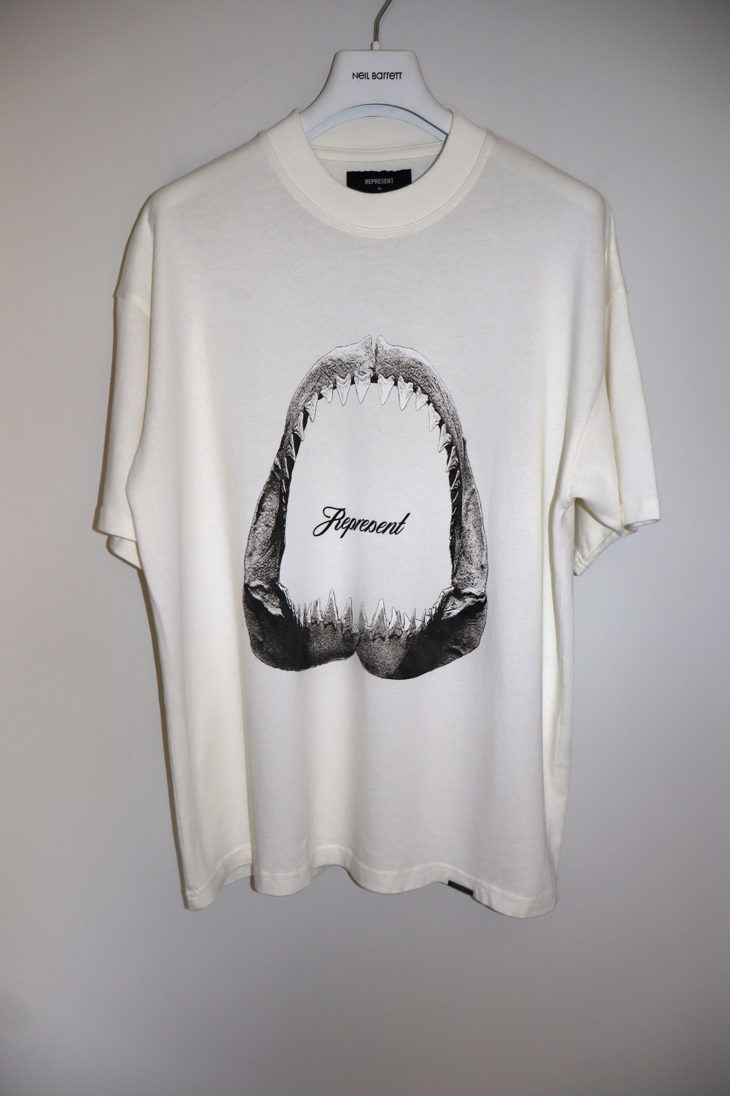 Represent Clo. Shark jaws print t-shirt Size US L / EU 52-54 / 3 - 1 Thumbnail