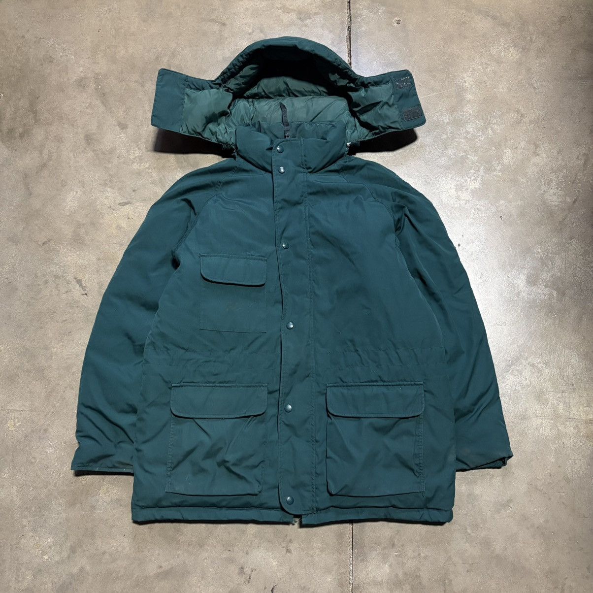 Eddie Bauer Vintage 90s Eddie Bauer Goose Down Puffer Jacket Parka Chore Size US XL / EU 56 / 4 - 1 Thumbnail