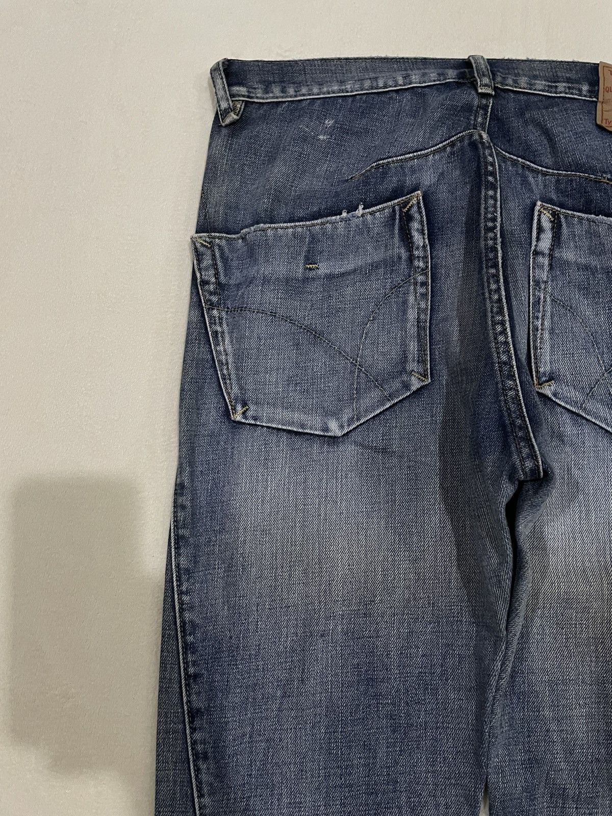 Japanese Brand Vintage Rna Inc. Skinny Madwush Faded Denim Jeans Size US 32 / EU 48 - 16 Thumbnail