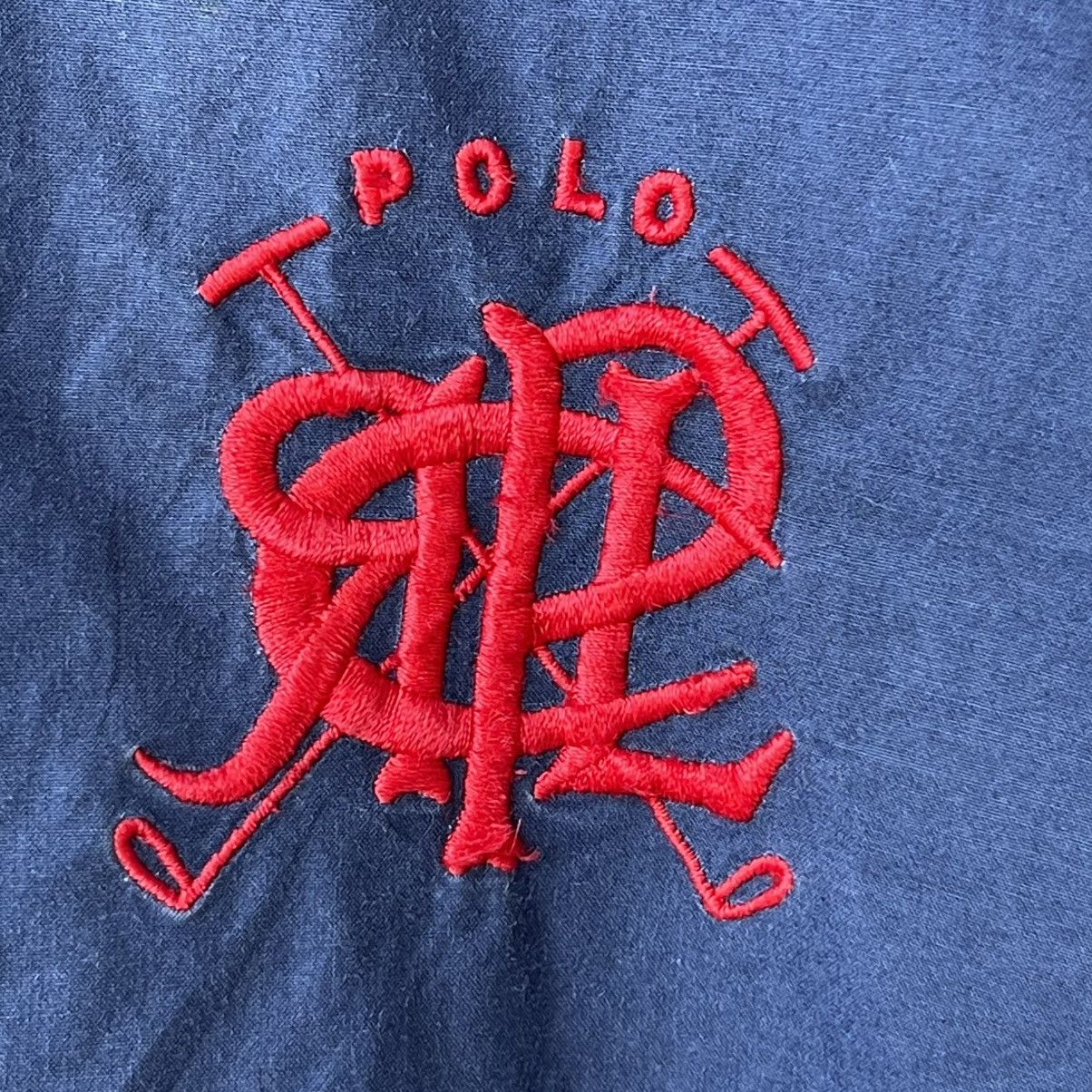 Polo Ralph Lauren 90s Polo Ralph Lauren "Monogram" Crest Logo Varsity Jacket Size US M / EU 48-50 / 2 - 5 Thumbnail