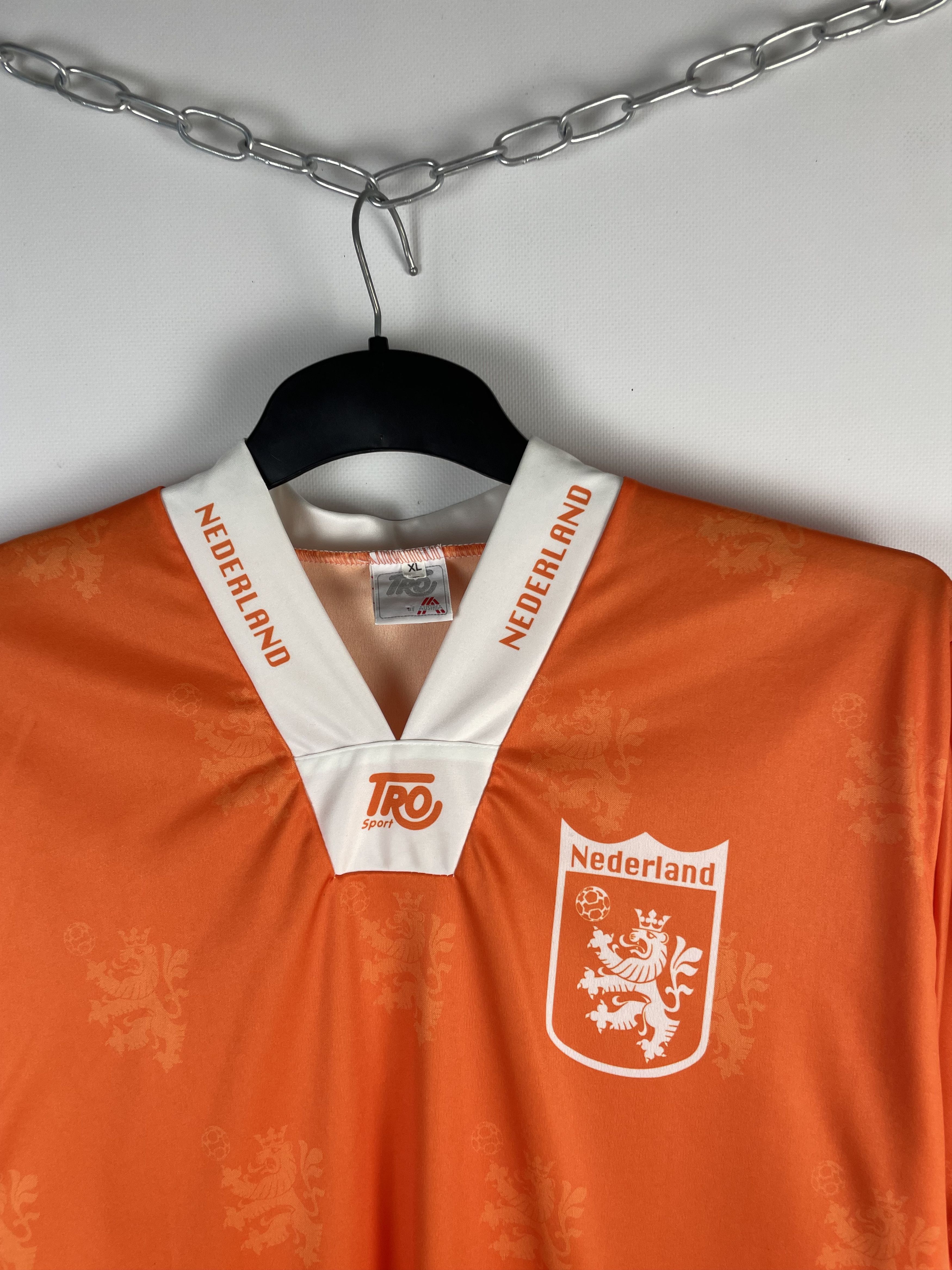 Vintage Vintage Nederland soccer jersey Size US XL / EU 56 / 4 - 4 Thumbnail