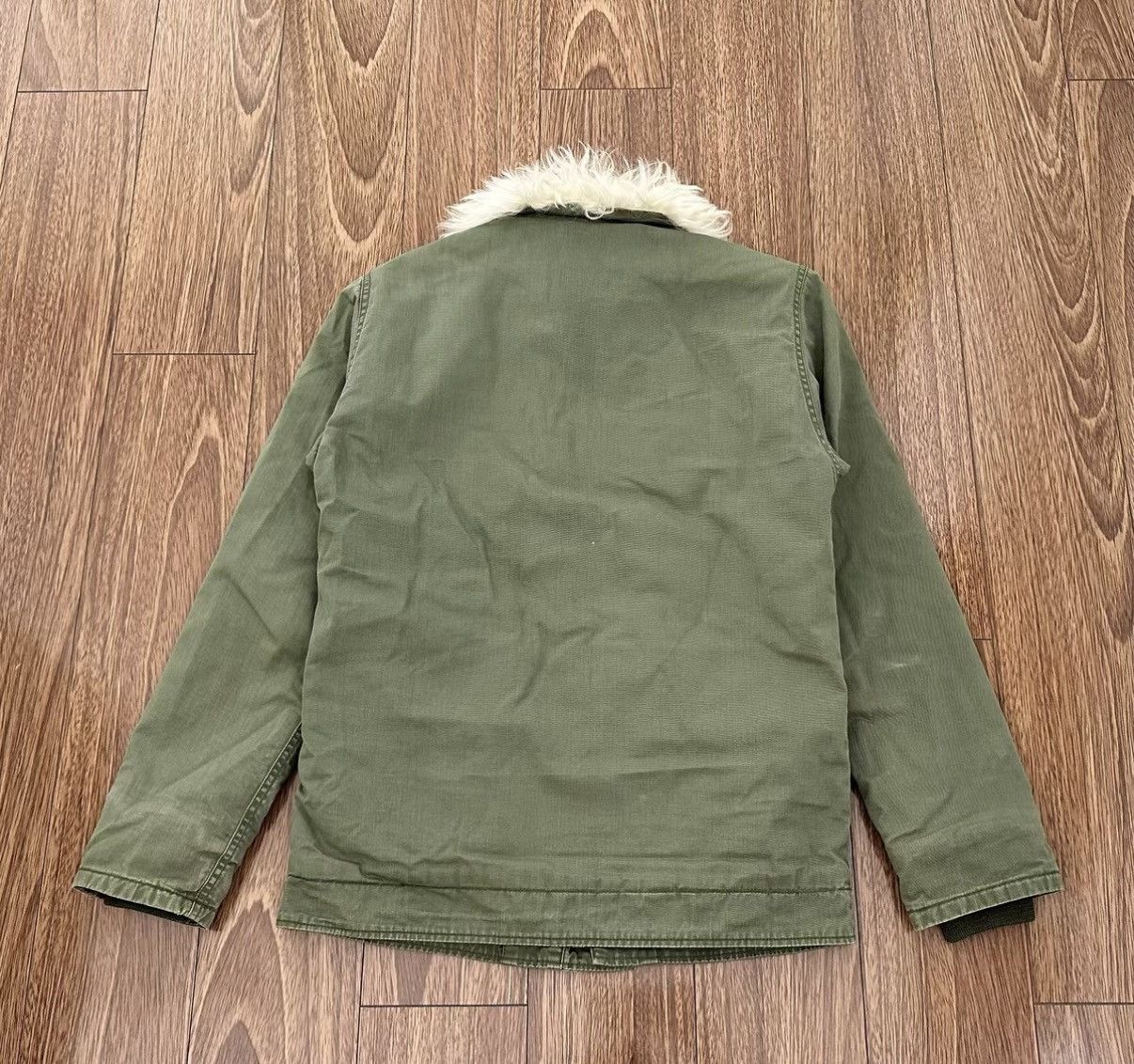 Visvim VISVIM DECKHAND JKT Fur collar, cotton jacket Size US S / EU 44-46 / 1 - 2 Thumbnail