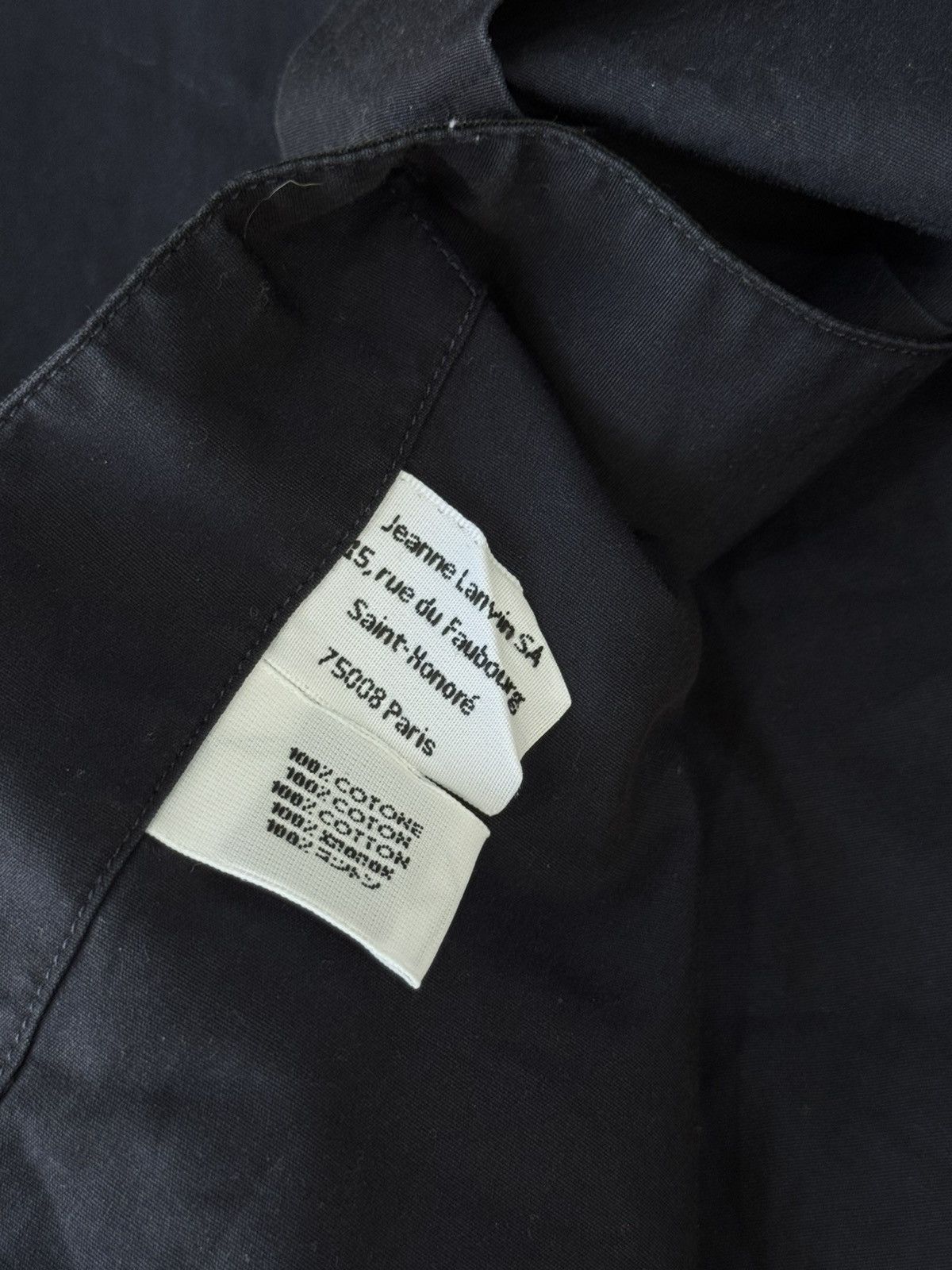 Lanvin Lanvin Classic Design Luxury Button Up Shirt Size US M / EU 48-50 / 2 - 8 Thumbnail