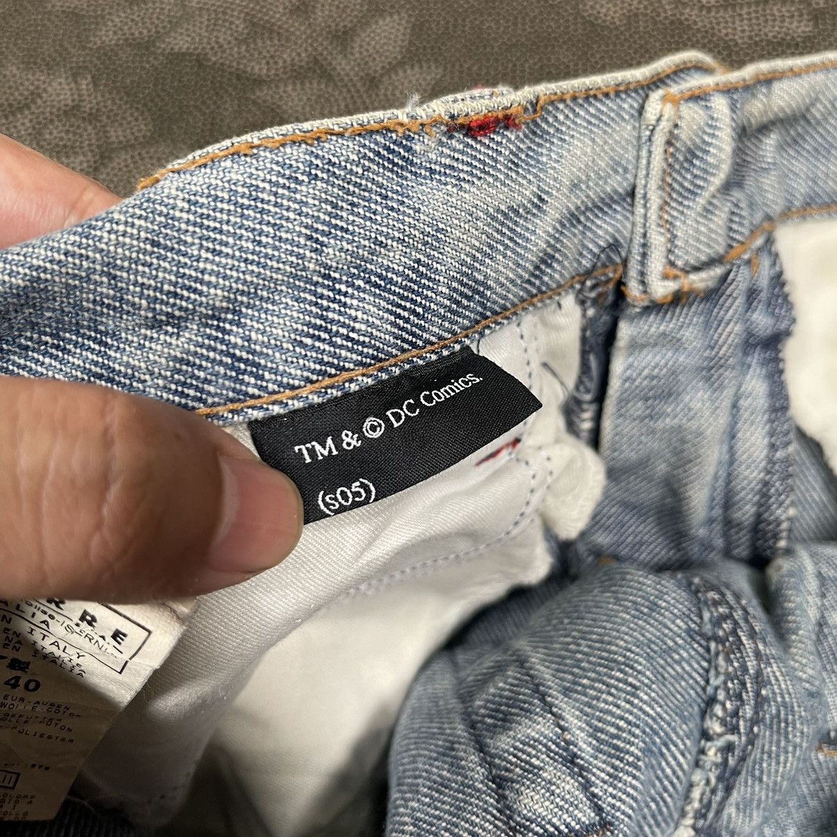 DC Comics × Dolce & Gabbana Dolce Gabbana x DC Comic Distressed Grunge Denim Jeans Size US 29 - 8 Thumbnail