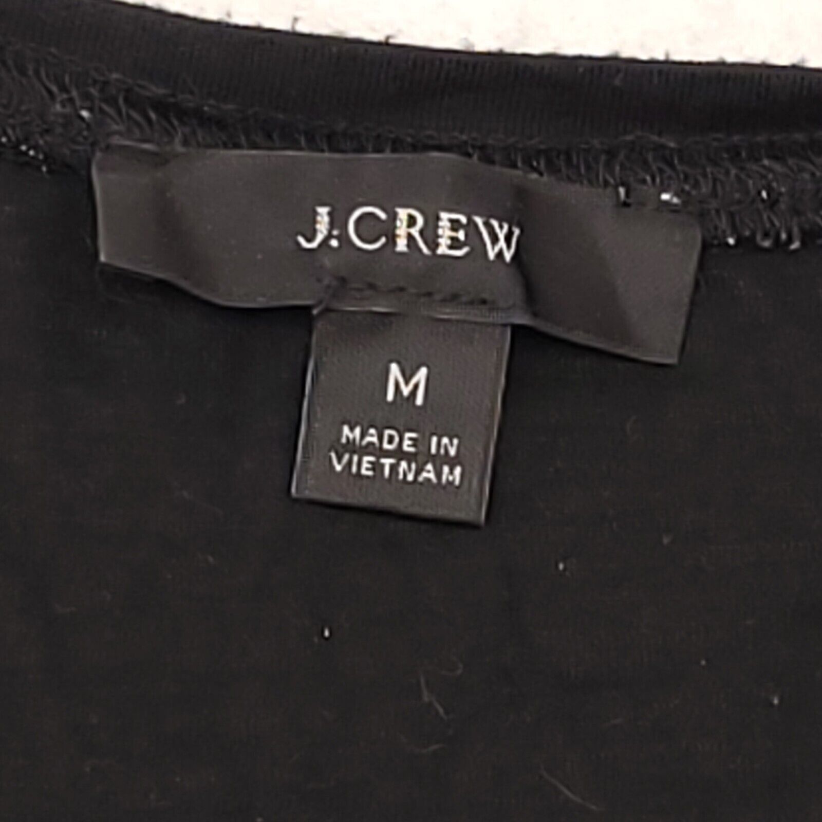 J.Crew JCrew Casual Pullover Shirt Womens Size Medium M Black Size M / US 6-8 / IT 42-44 - 3 Thumbnail