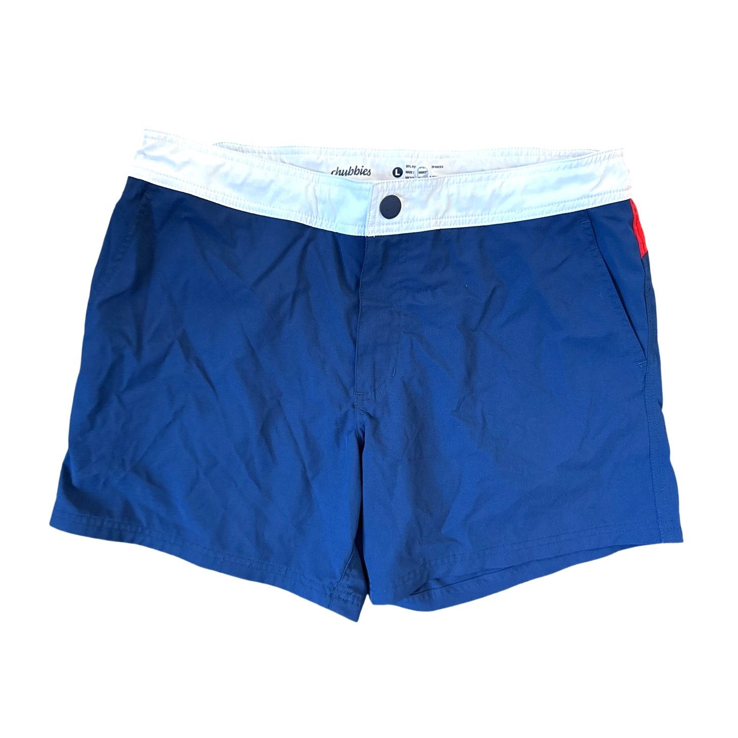 Chubbies Chubbies Board Shorts in Color Block Red White Blue Large Size US 36 / EU 52 - 1 Thumbnail