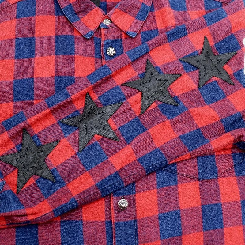 Chrome Hearts Chrome Hearts Star Patch Loose Ends Button Up Size US M / EU 48-50 / 2 - 4 Thumbnail