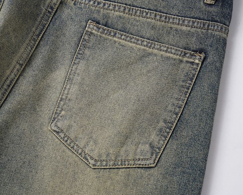 Vintage High street washed distressed loose wide-leg classic jeans Size US 32 / EU 48 - 4 Thumbnail