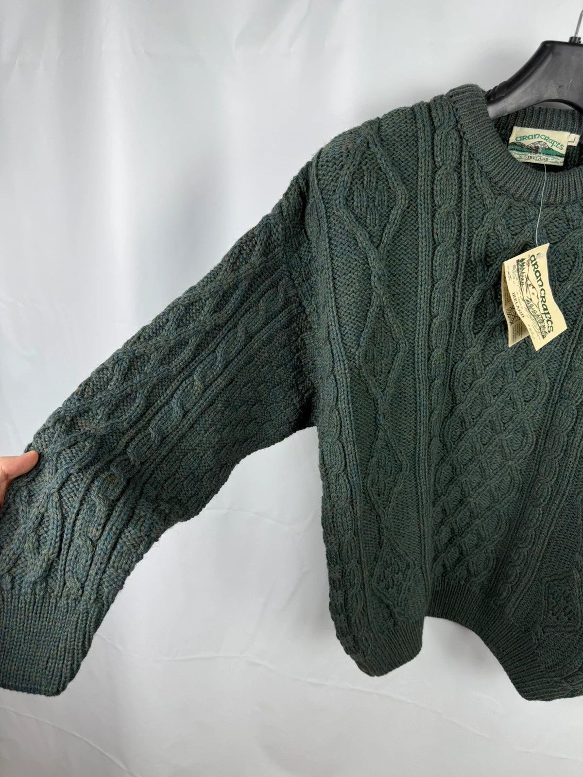 Aran Crafts Aran Crafts Ireland Wool Sweater Men size L Size US L / EU 52-54 / 3 - 8 Thumbnail