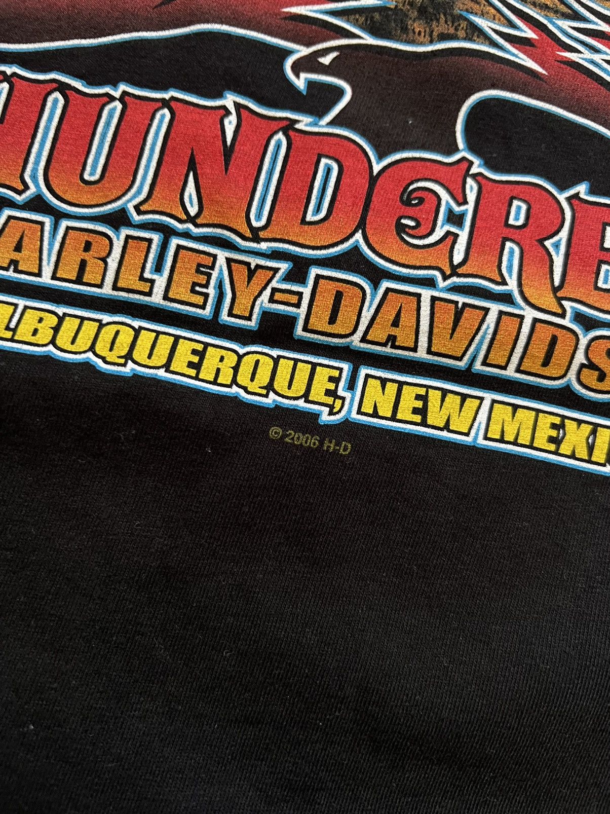 Harley Davidson VINTAGE HARLEY DAVIDSON THUNDERBIRD ALBUQUERQUE SHIRT M Size US M / EU 48-50 / 2 - 12 Thumbnail
