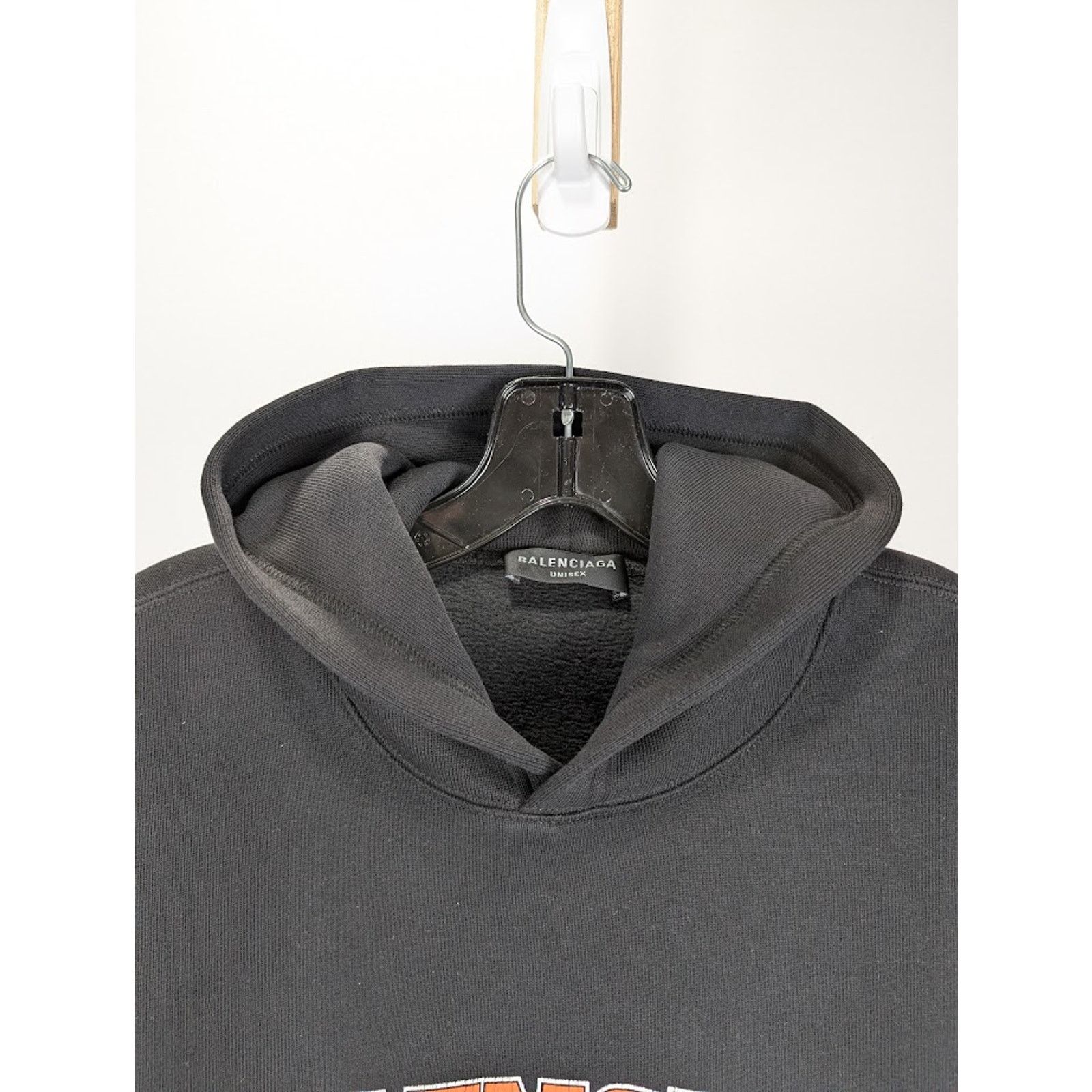 Balenciaga o1rshd1 Hoodie in Black Size US XL / EU 56 / 4 - 3 Thumbnail