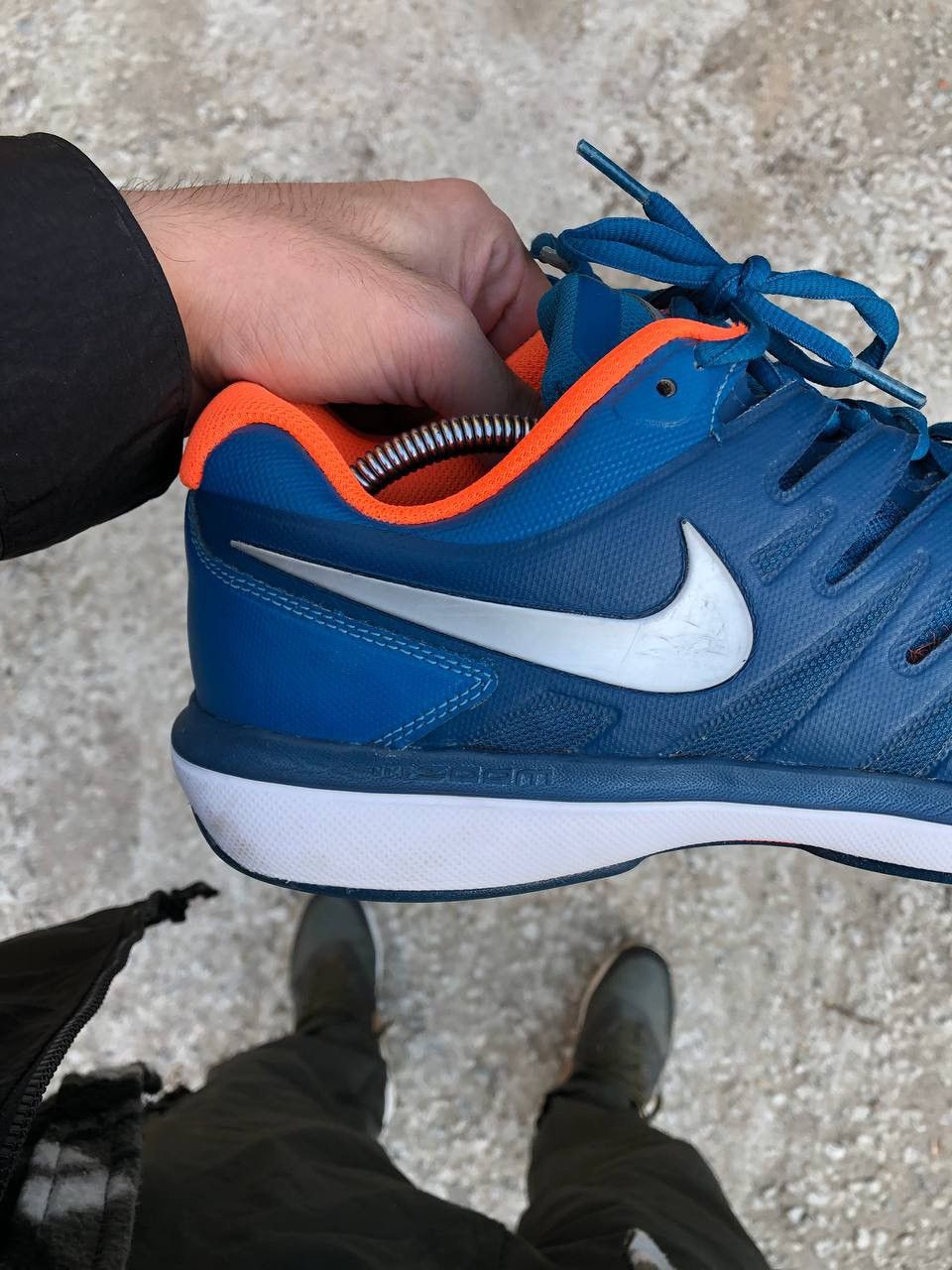Nike × Vintage VERY RARE NIKE AIR ZOOM PRESTIGE CLAY RUNNING RETRO Y2K 90s Size US 11.5 / EU 44-45 - 10 Thumbnail