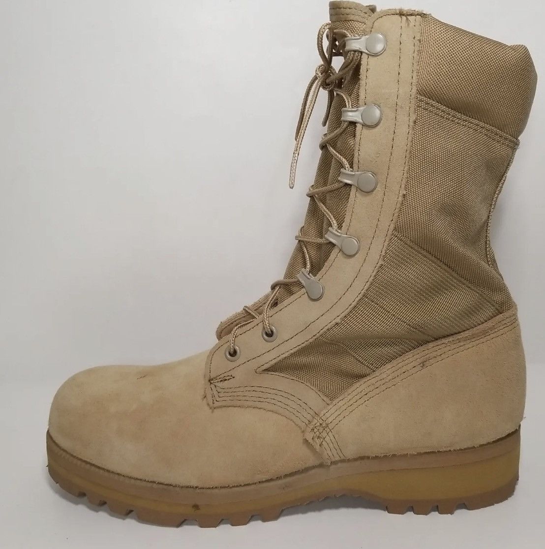 Other Vintage Desert Tan Military Combat Boots Size US 10 / EU 43 - 6 Thumbnail