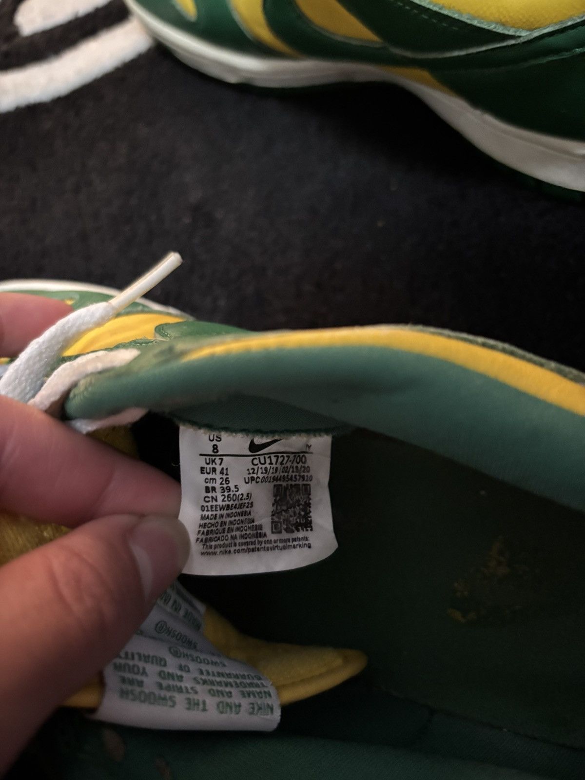 Nike Nike Dunk Low "Brazil" 2020 Size US 8 / EU 41 - 6 Thumbnail