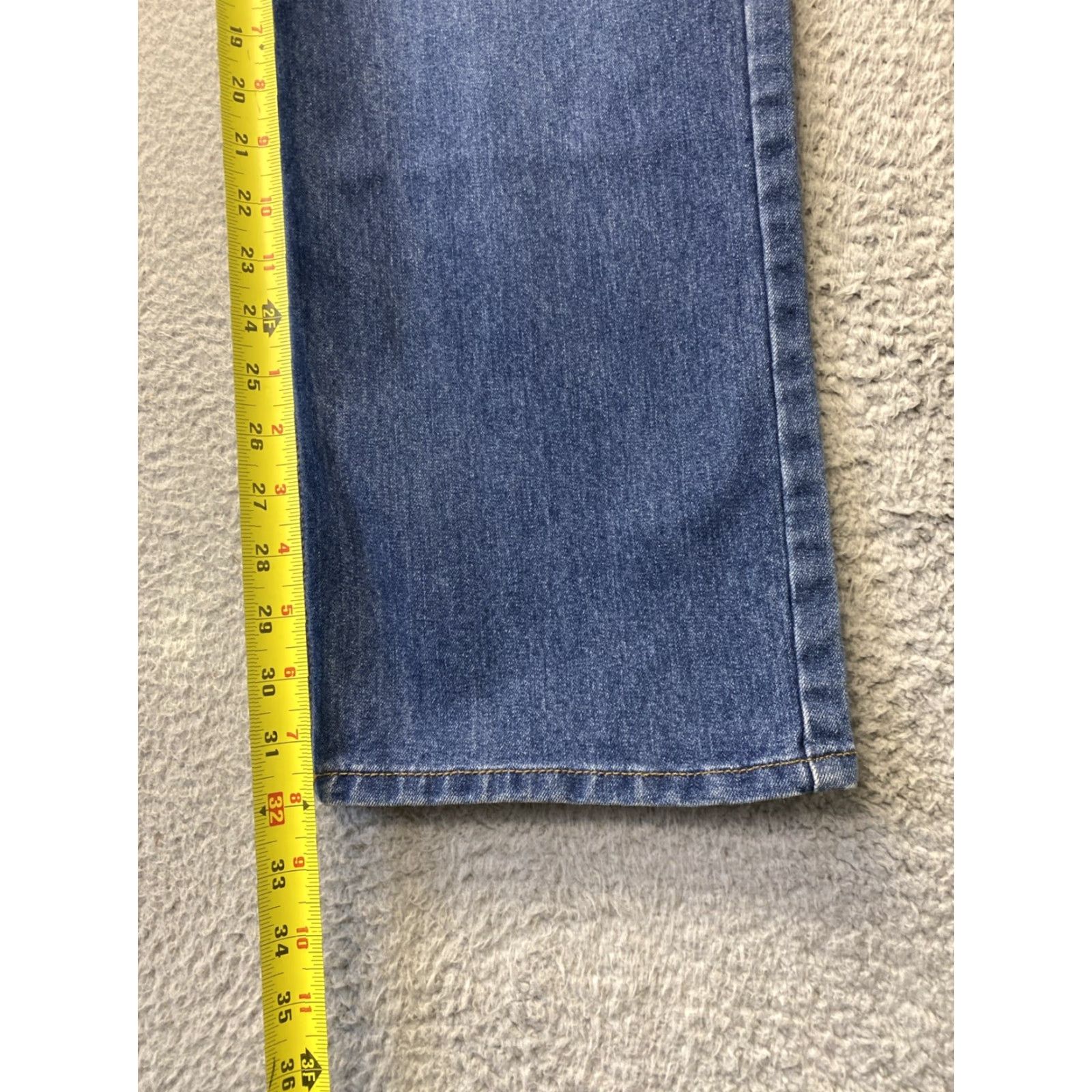 Denime RedHead Jeans Mens 40x32 Denim Blue Straight Leg 5-Pocket Regular Size 40 Inseam 32 Vintage No N/A Size US 40 / EU 56 - 6 Thumbnail