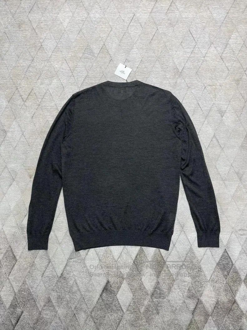 Hermes Hermes Diamond Pattern Cashmere Sweater, 70% Cashmere, 30% Size US L / EU 52-54 / 3 - 5 Thumbnail