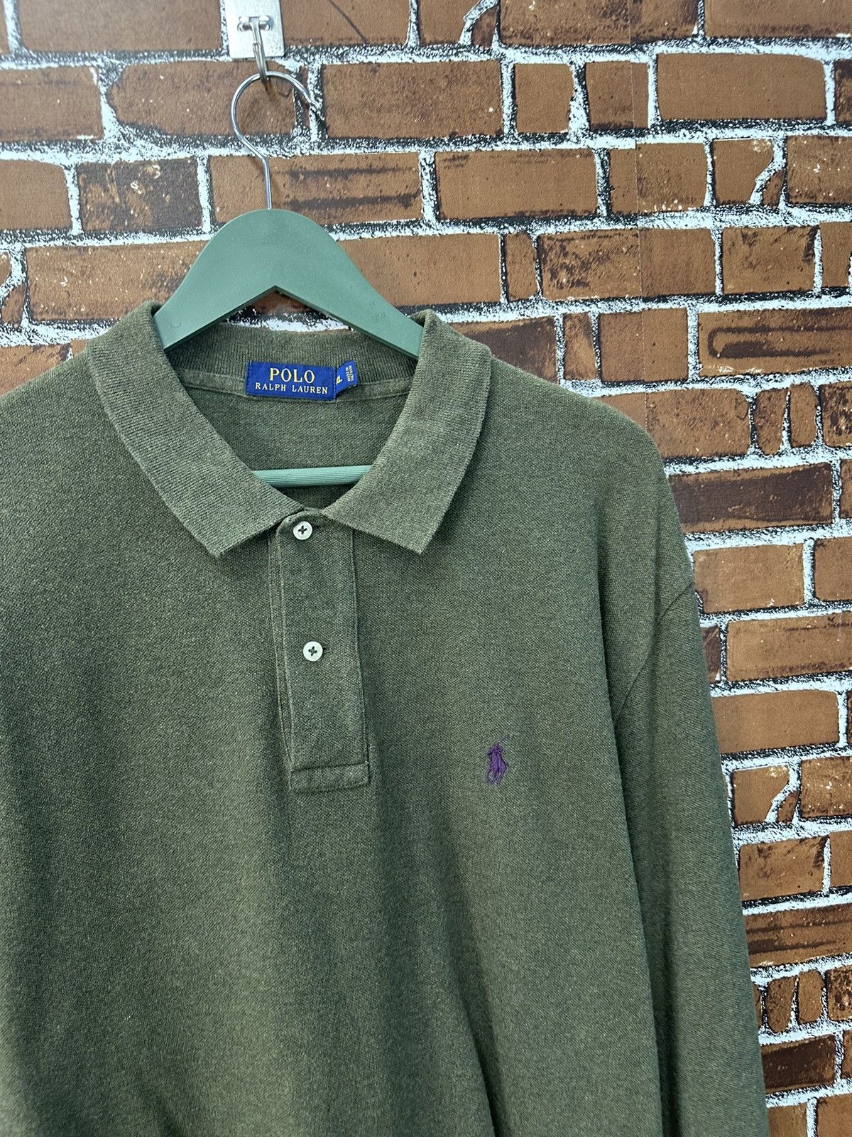 Polo Ralph Lauren Polo Ralph Lauren Long Sleeve Rugby Shirt A914 Size US XL / EU 56 / 4 - 2 Thumbnail