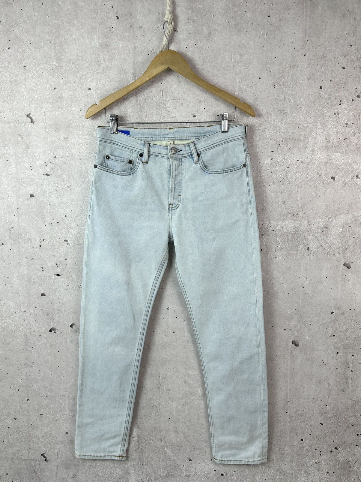 Acne Studios River Light Blue Made in Italy Men’s Jeans