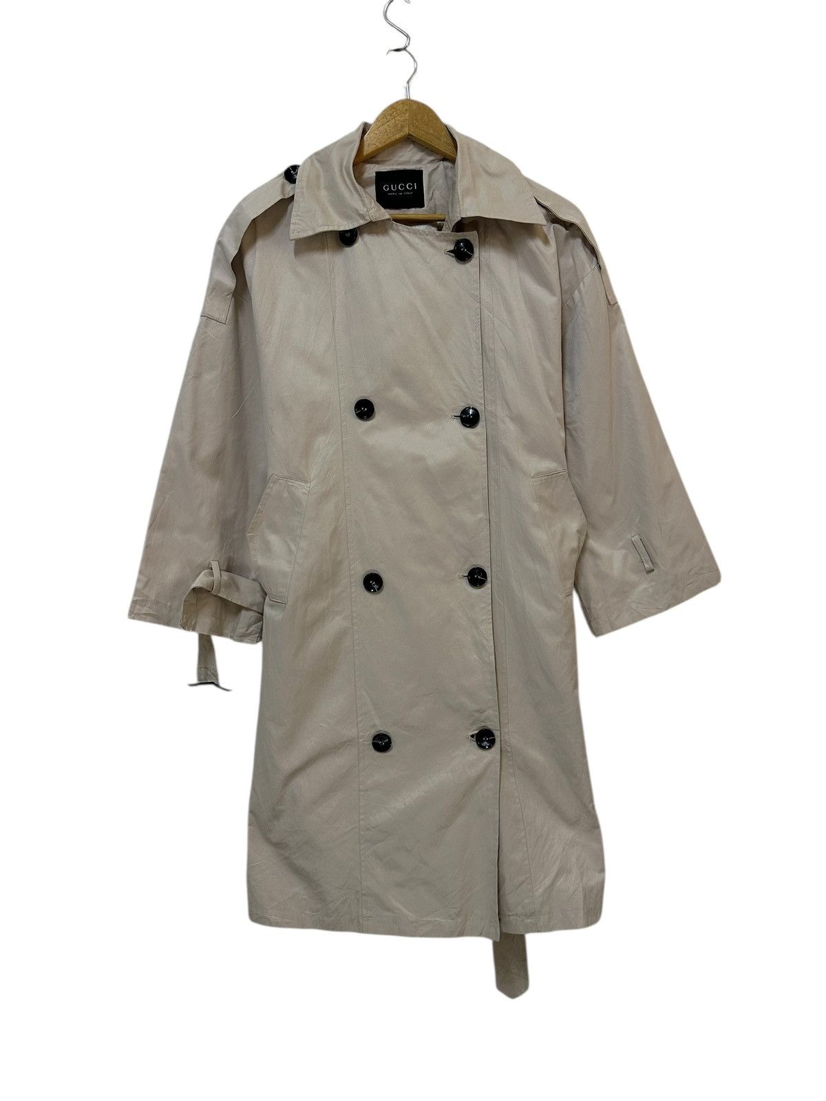 Gucci Gucci Double Breast Trench Coat Size US M / EU 48-50 / 2 - 3 Thumbnail