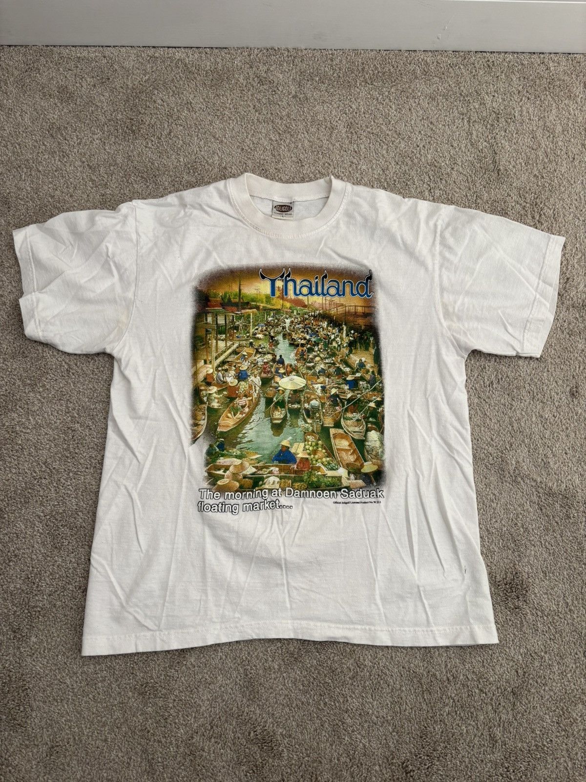 Vintage Vintage Thailand T Shirt Size US L / EU 52-54 / 3 - 1 Thumbnail