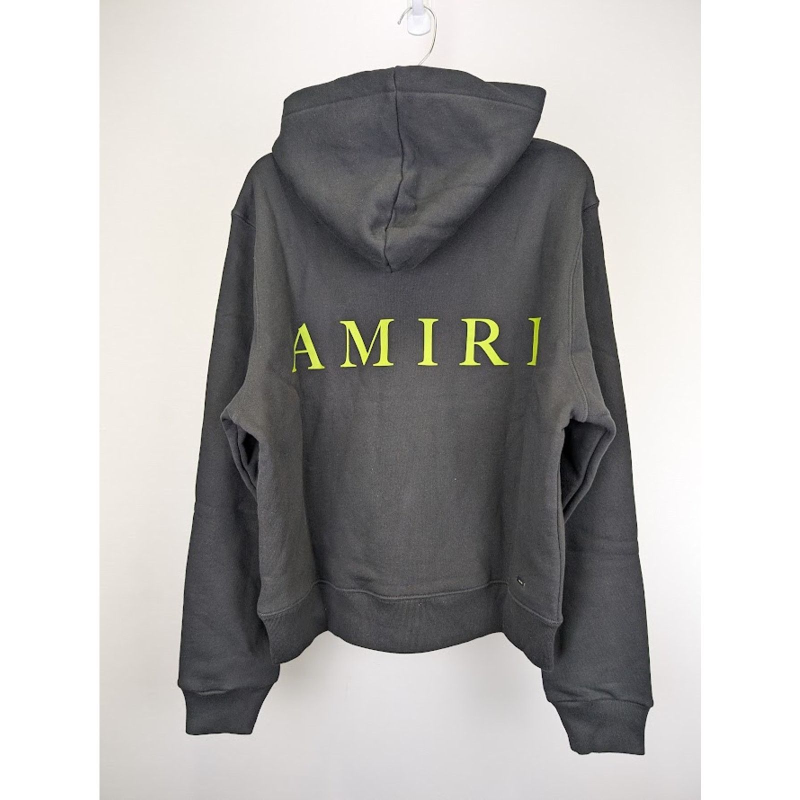 Amiri o1rshd1 Q:2 / MA Logo Hoodie in Black/Lime Size US S / EU 44-46 / 1 - 12 Thumbnail