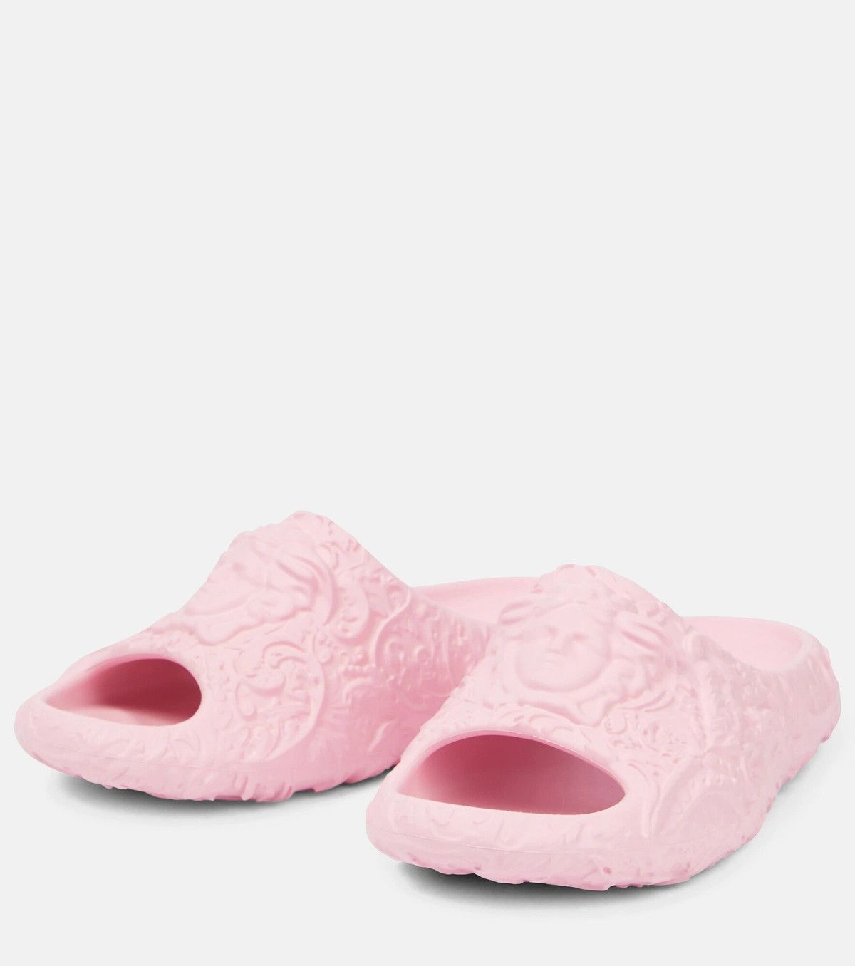 Versace o1y0226 Rubber Slippers in Pink Size US 10 / IT 40 - 3 Thumbnail