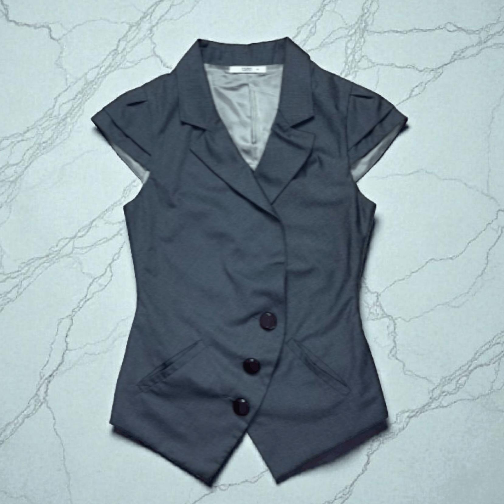 Prada Vintage Prada Sleeveless Blazer Size S / US 4 / IT 40 - 1 Thumbnail