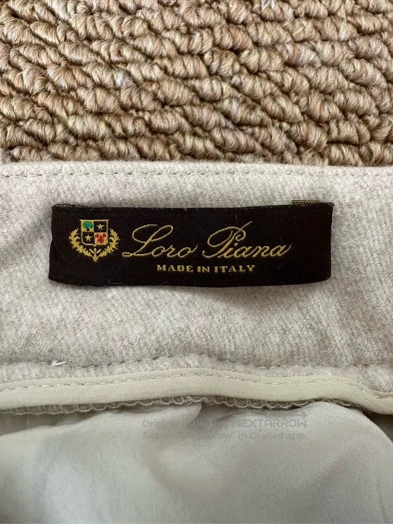 Loro Piana Loro Piana Cashmere straight-leg casual dress pants - apri Size 28" / US 6 / IT 42 - 8 Thumbnail