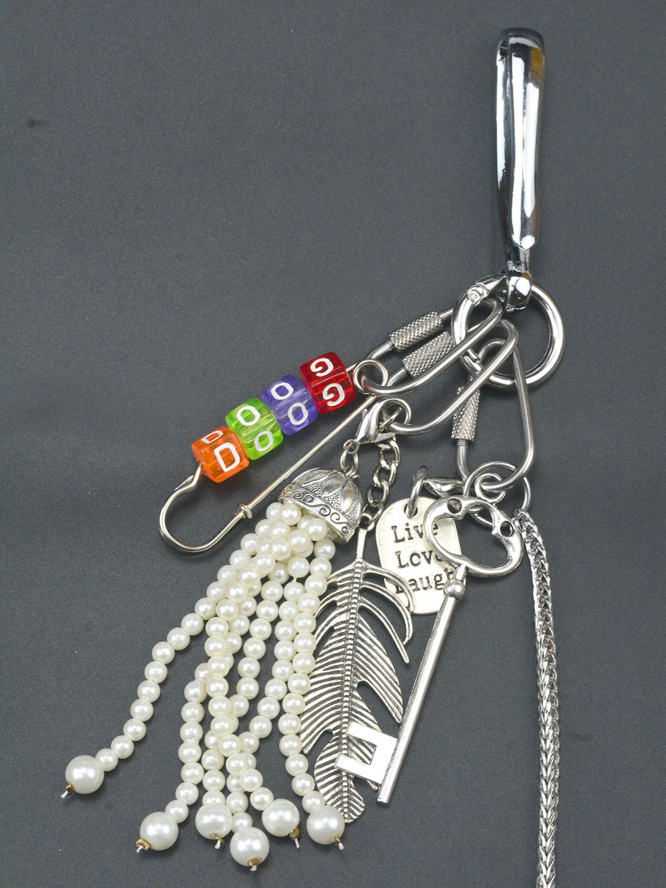 Japanese Brand × Jewelry 27-Inch Double-Layer Foxtail Pants Chain 4mm Stainless Steel Size ONE SIZE - 4 Thumbnail