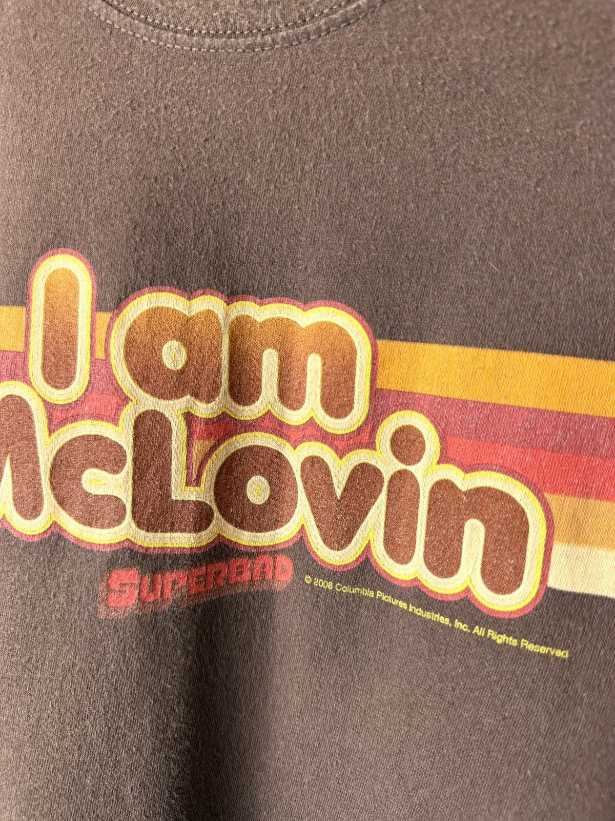 Vintage 💥Rare! Vintage 2008 I Am McLovin Superbad Movie T Shirt Size US XL / EU 56 / 4 - 3 Thumbnail