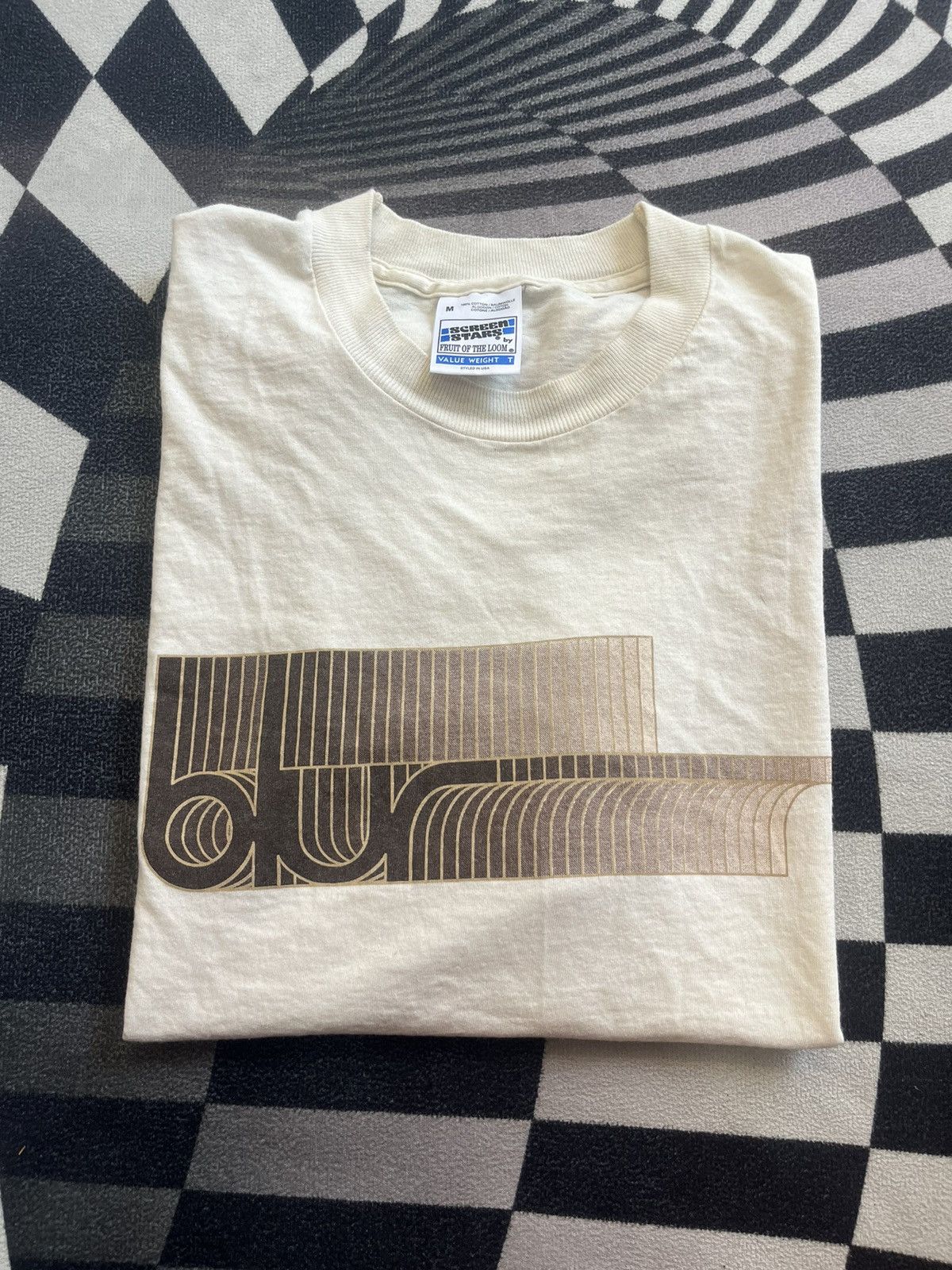 Band Tees Vintage Blur Logos 90’s (Cut the hem of the shirt) to Boxy Size US M / EU 48-50 / 2 - 1 Thumbnail