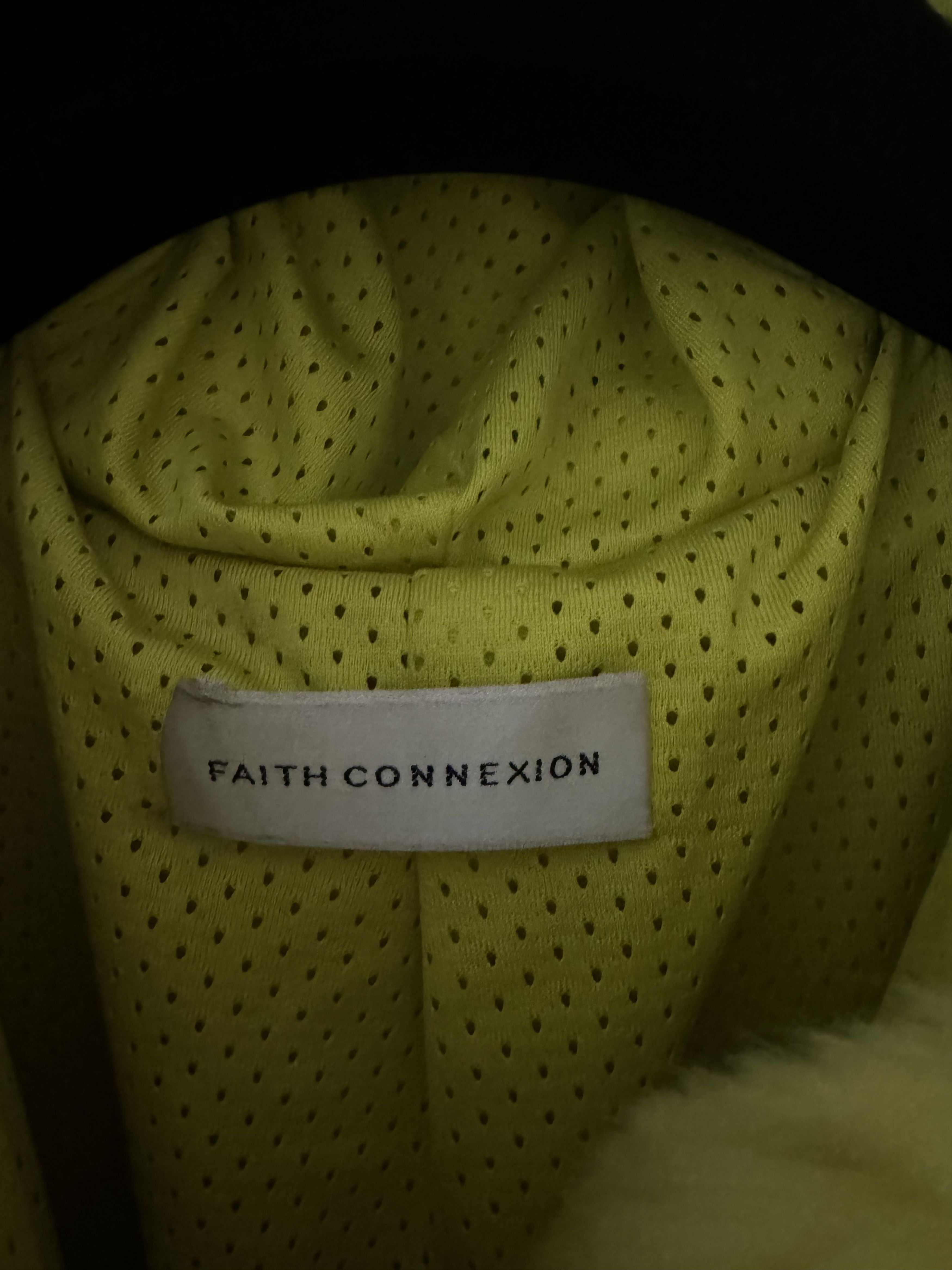 Faith Connexion NEW OVERSIZED YELLOW FUR COAT Size M / US 6-8 / IT 42-44 - 5 Thumbnail