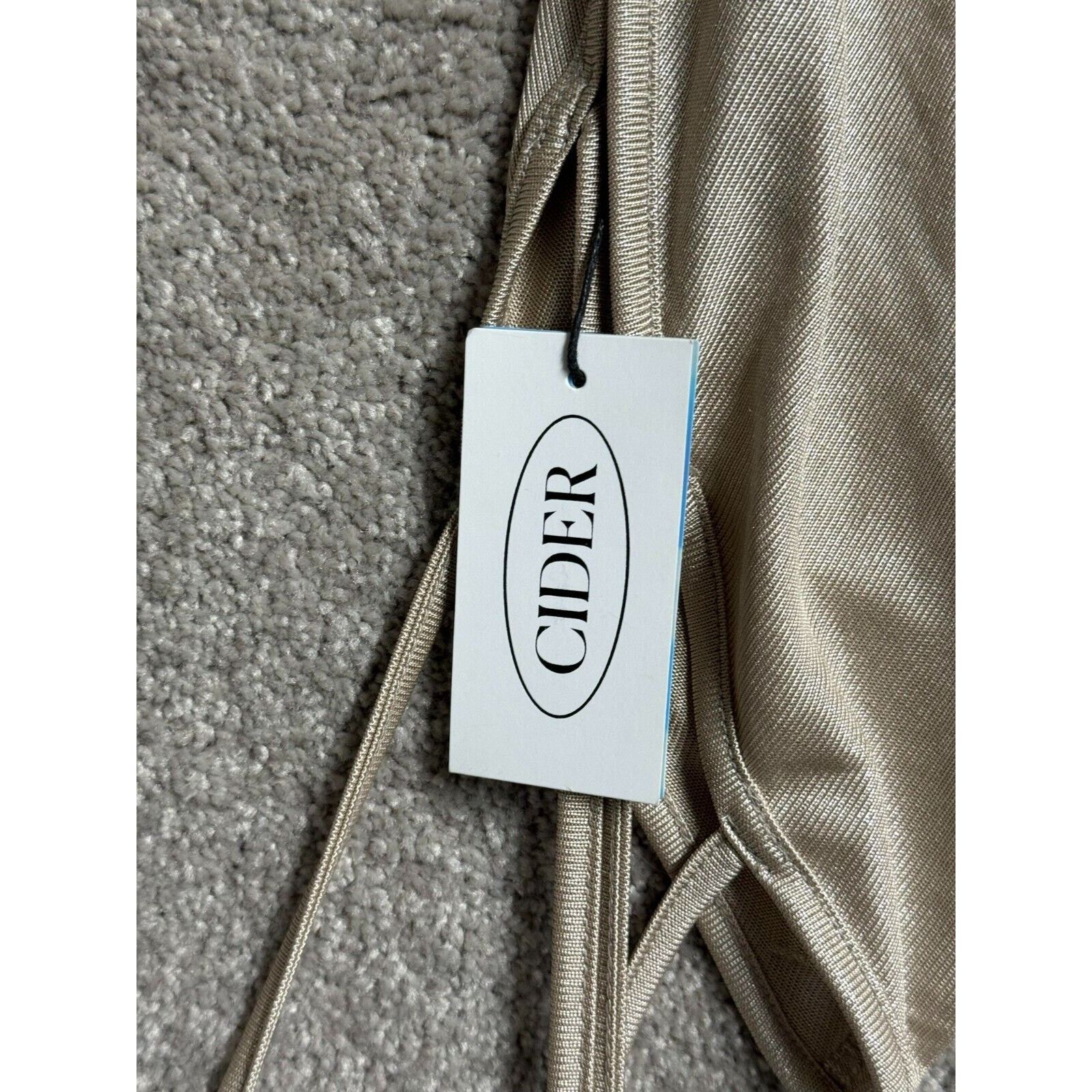 Cider Cider Slip Dress M Midi Slinky Y2K Coquette Evening Wear Size M / US 6-8 / IT 42-44 - 3 Thumbnail