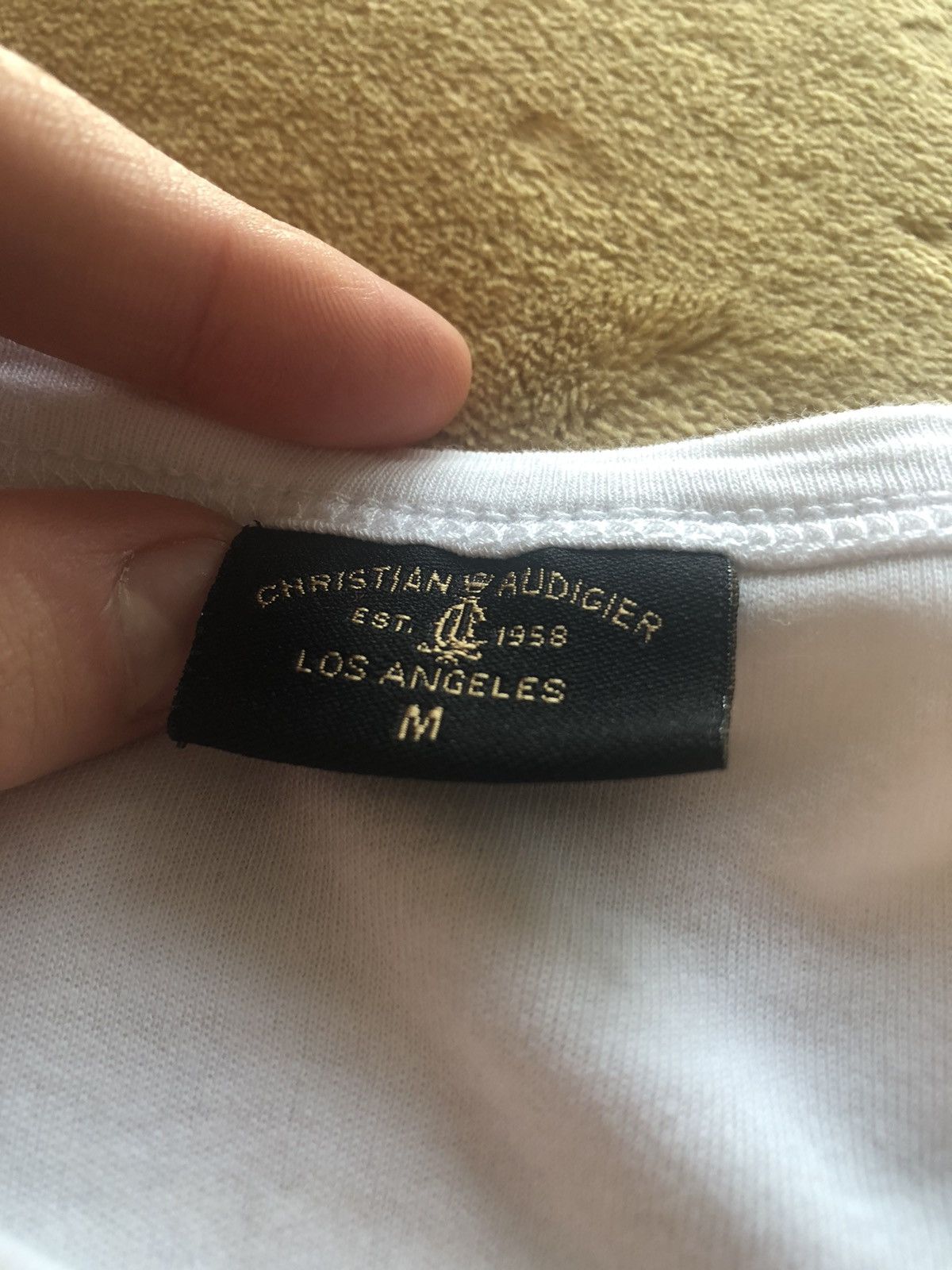 Christian Audigier CHRISTIAN AUDIGIER RARE VINTAGE BEAR DESIGN TEE SHIRT Size US M / EU 48-50 / 2 - 5 Thumbnail