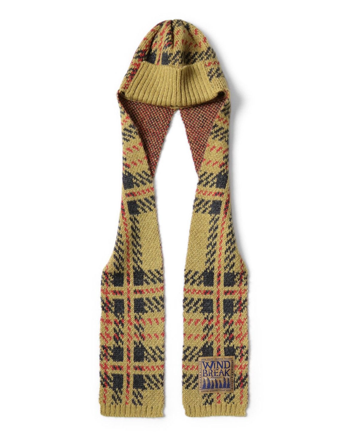 Kapital Kapital 5G Wool Tartan Check Gale CAP Muffler Scarf Size ONE SIZE - 1 Preview
