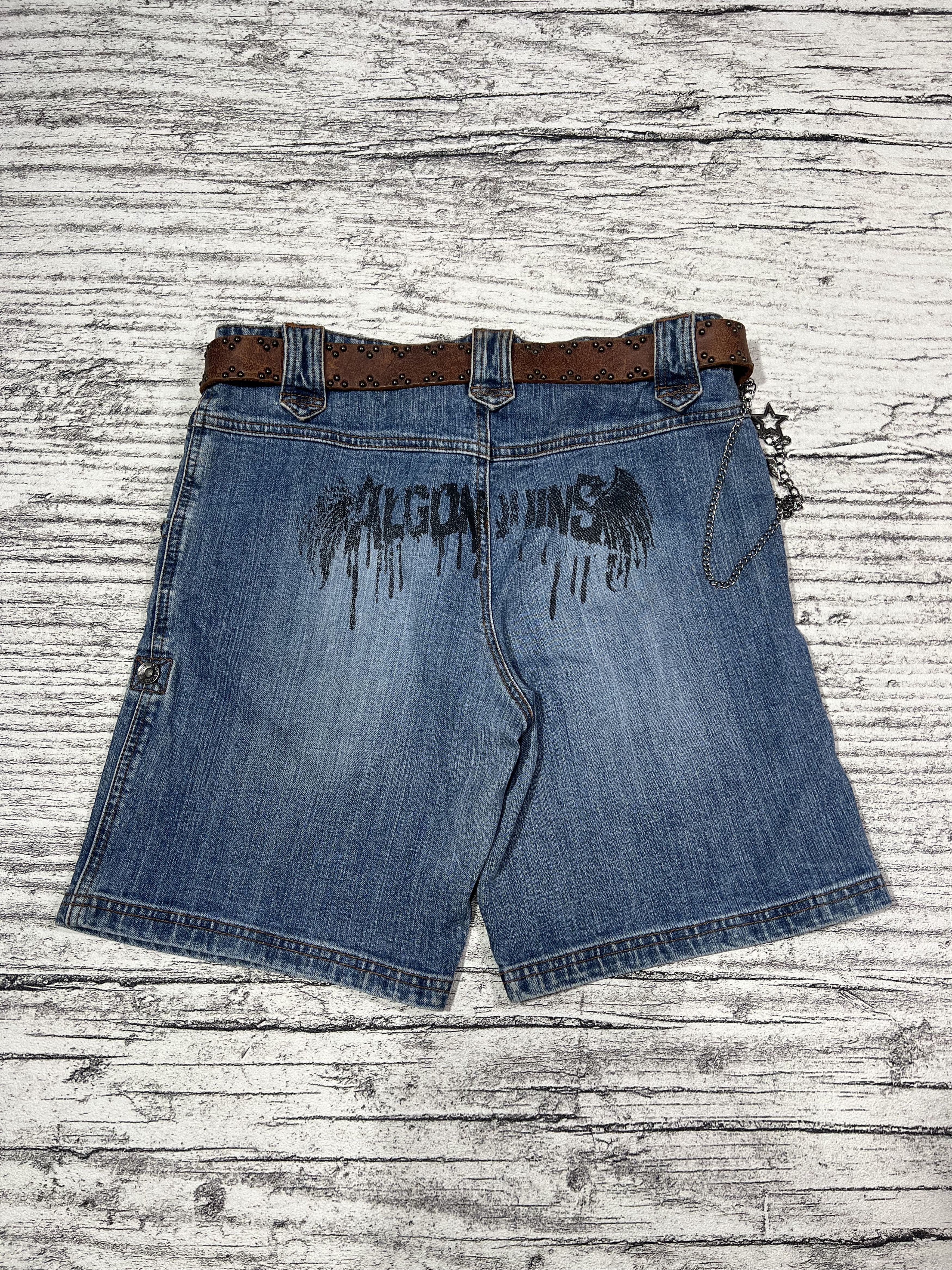 2000s Algonquins Hysteric Poem Jorts Denim y2k Lgb Ifsix