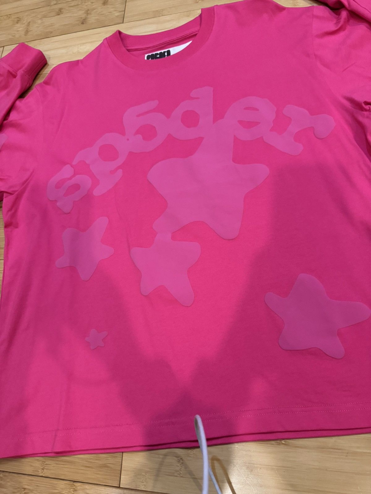 Sp5der Sp5der Beluga Longsleeve Pink FW25 - US- Size Large Size US L / EU 52-54 / 3 - 5 Thumbnail