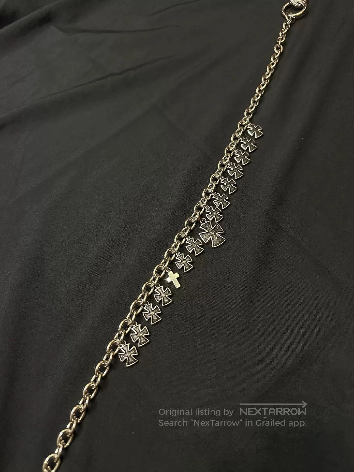Vintage Vintage 90s Cross Pendant Pants Chain. Size ONE SIZE - 7 Thumbnail