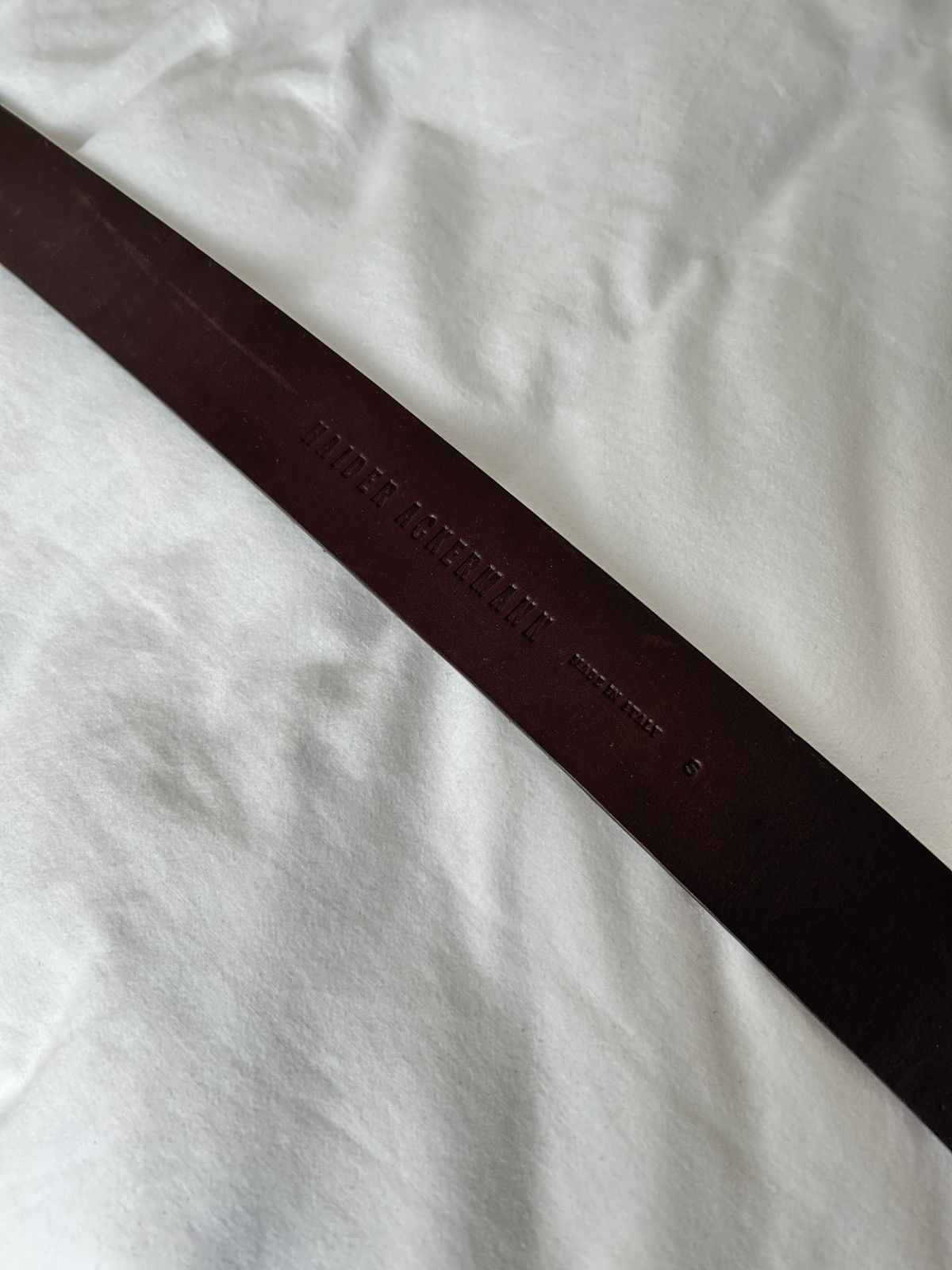 Haider Ackermann Haider Ackermann Python Leather Belt Size 44 - 4 Thumbnail