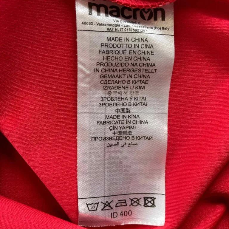 Macron Morecambe Macron training football jersey size XS Size US XS / EU 42 / 0 - 5 Thumbnail