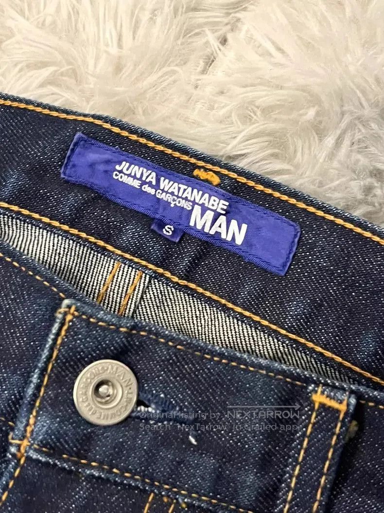 Junya Watanabe Junya Watanabe 03 Number Print Denim Jeans. Size US 34 / EU 50 - 2 Thumbnail