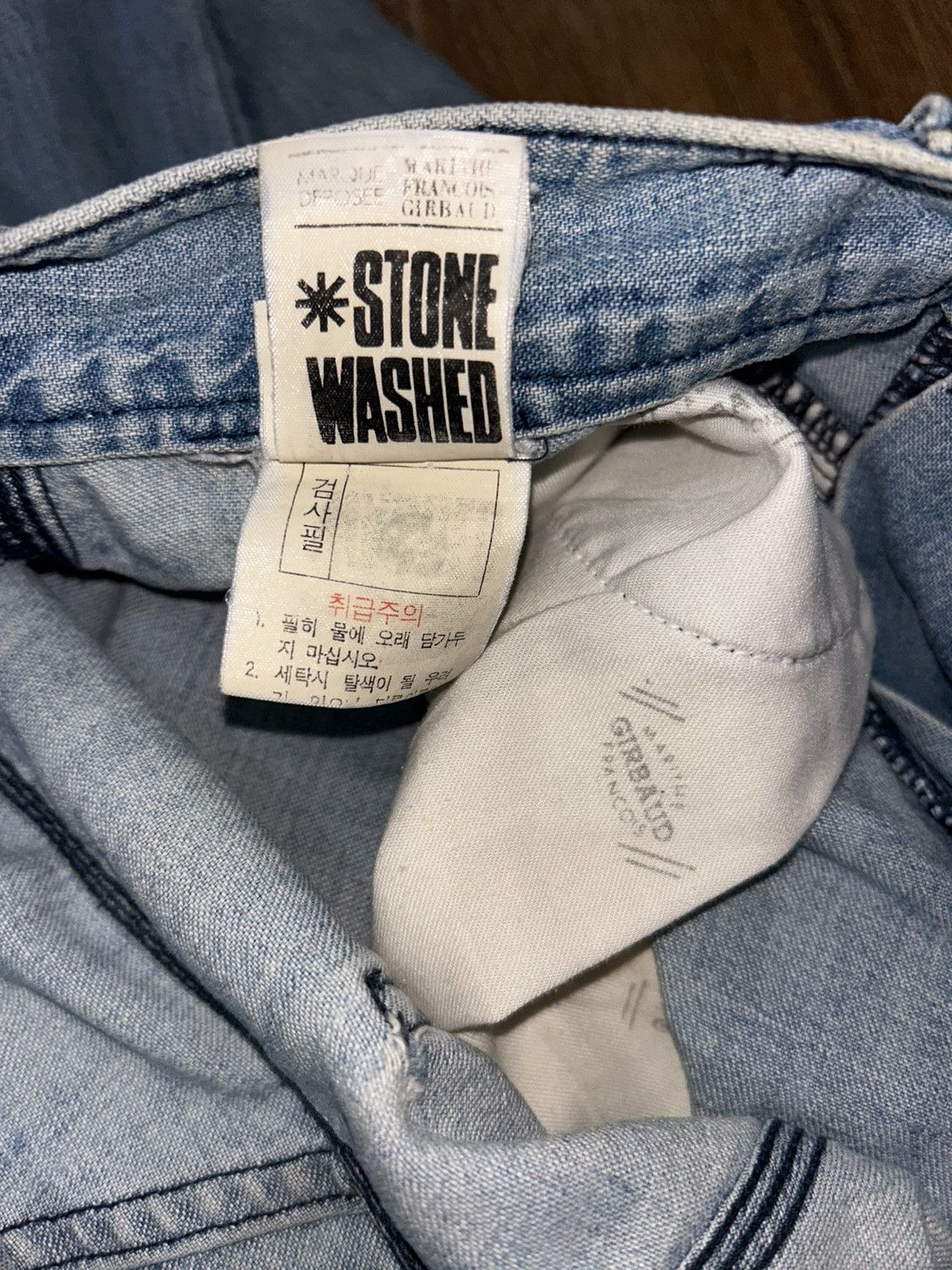 Marithe + Francois Girbaud Marithe Francois Girbaud Stone Washed Baggy Faded Blue Jeans Size 30" / US 8 / IT 44 - 9 Thumbnail