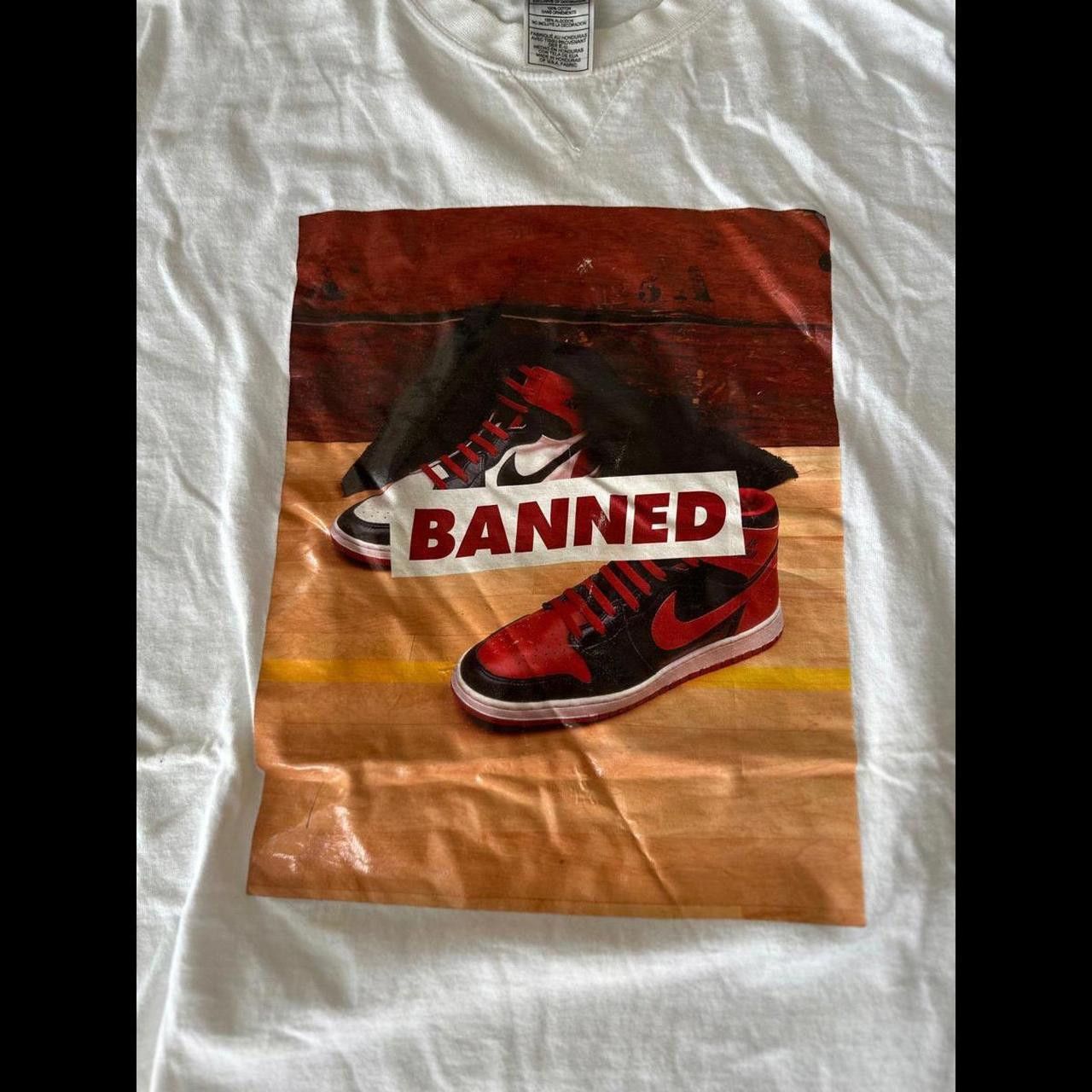Nike Nike Air Jordan 1 Banned Size US XXL / EU 58 / 5 - 1 Thumbnail