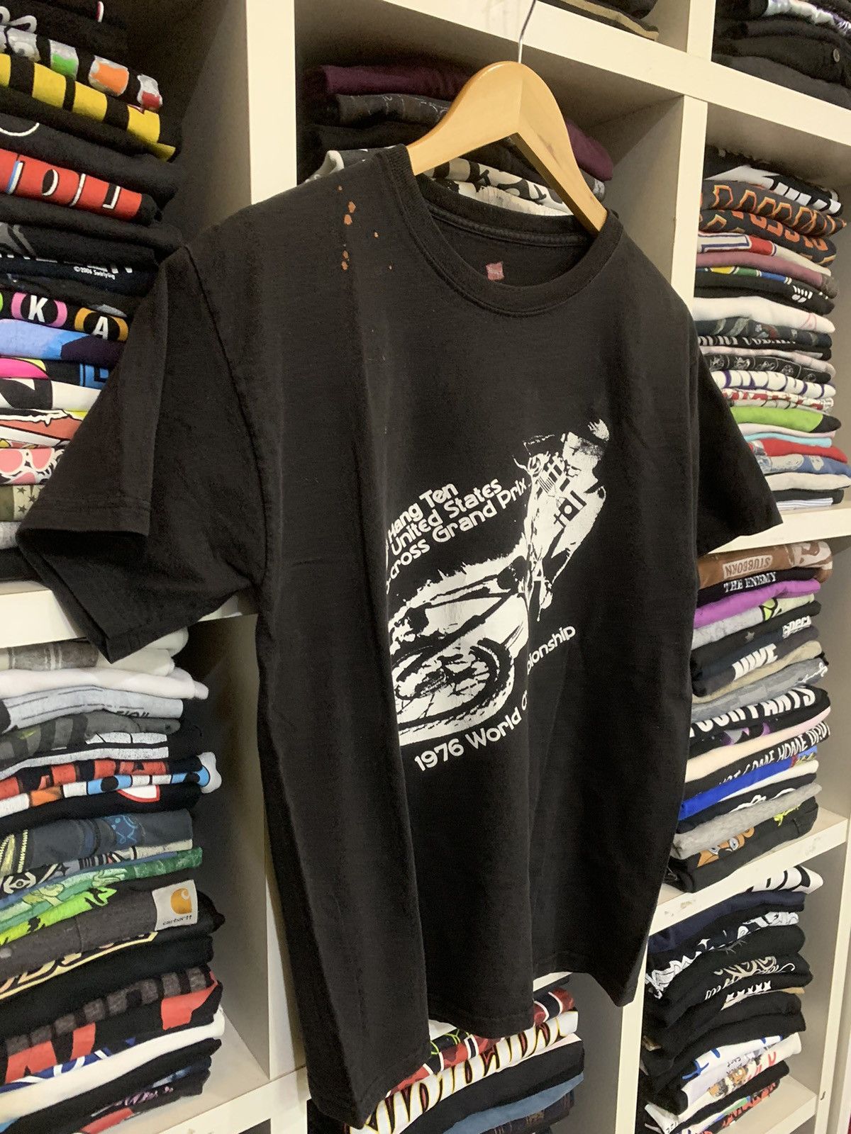 Hanes × Vintage Vintage Hang Ten US Motorcross Size US M / EU 48-50 / 2 - 7 Thumbnail