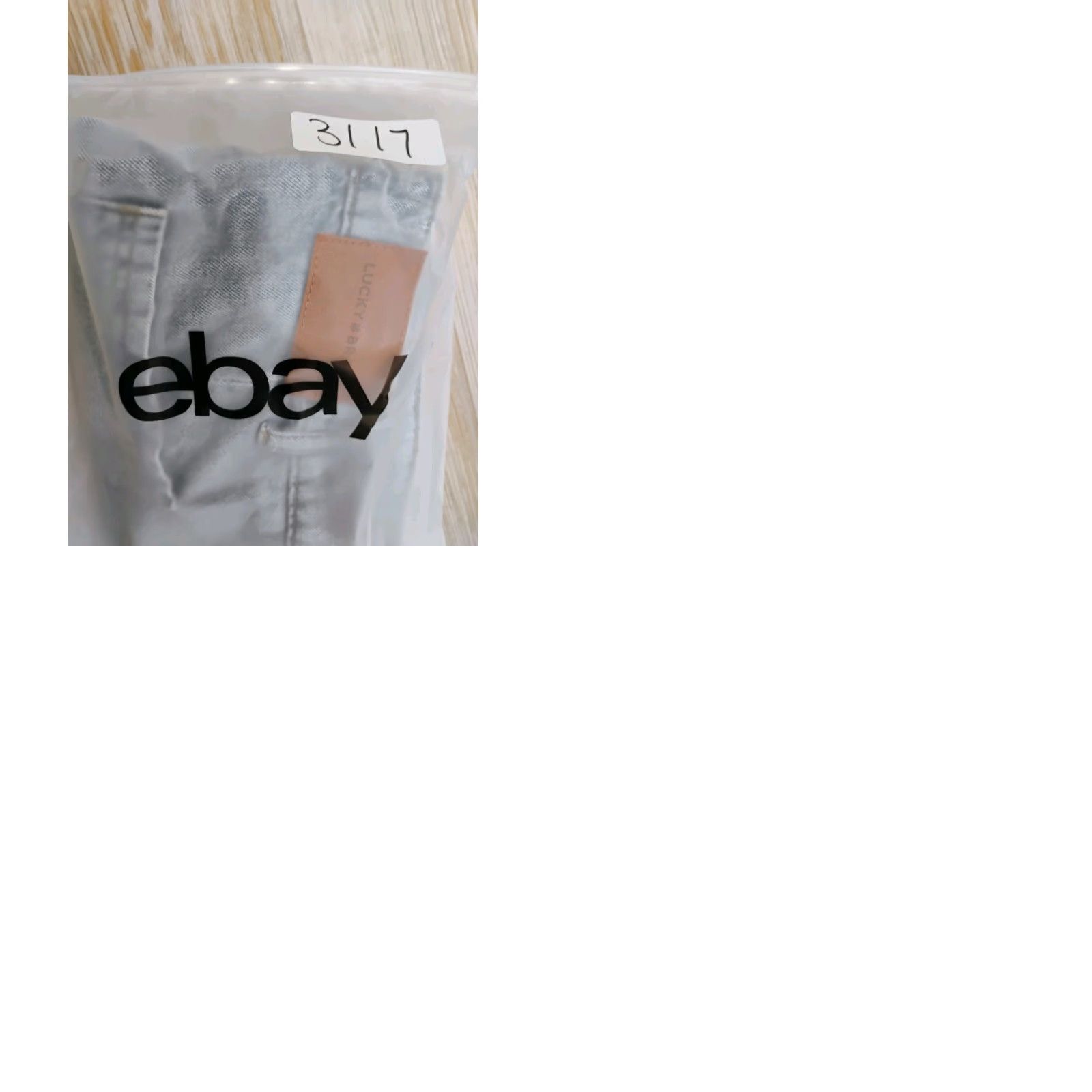 Lucky Brand Lucky Brand Jeans High Rise Wide-Leg Crop Women 34x25 Light Wash Denim Cotton Regular Inseam 25 Inches Blue 34 Waist 34 Size 24" / US 00 / IT 34 - 9 Thumbnail