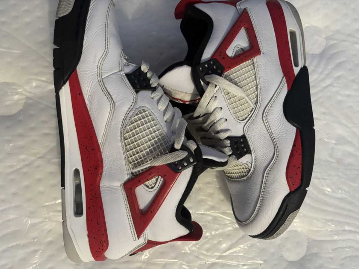 Jordan Brand Jordan 4 Red Cement Size US 9.5 / EU 42-43 - 3 Thumbnail