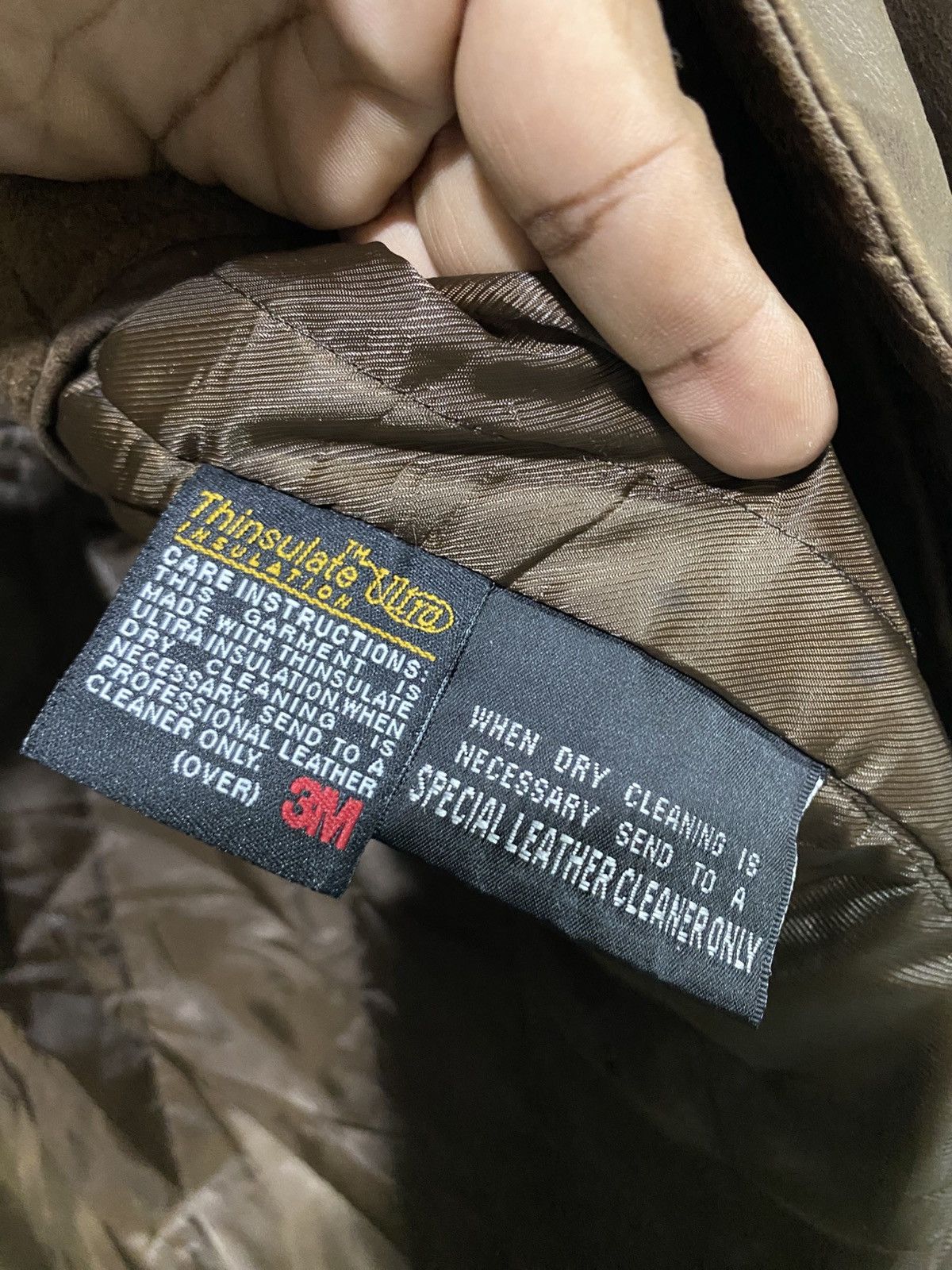 Japanese Brand Vintage Parka Leather Jacket WILSONS Size US XL / EU 56 / 4 - 5 Thumbnail