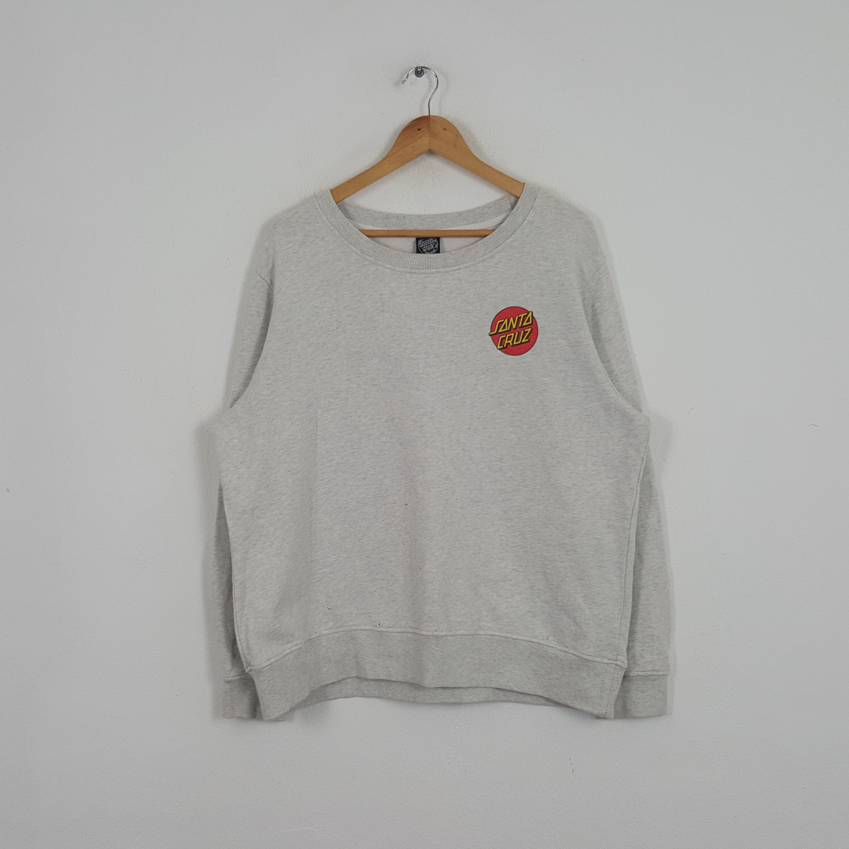 Santa Cruz Skateboards × Vintage Vintage Santa Cruz Skateboards Style Sweatshirt Size US XL / EU 56 / 4 - 3 Thumbnail